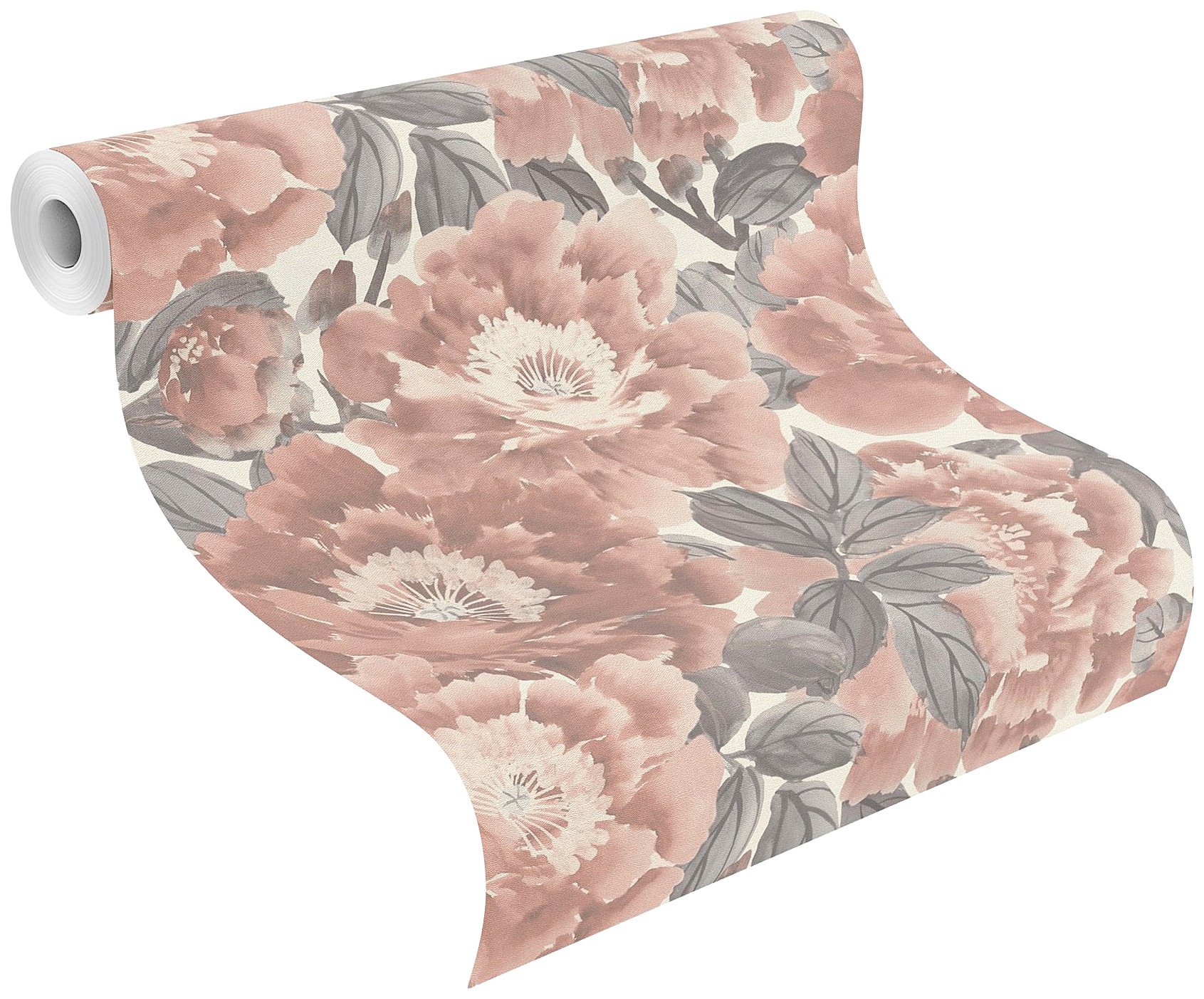 Rasch Vliestapete »Kimono« floral | mehrfarbig strukturiert gut lichtbeständig, hochwaschbeständig