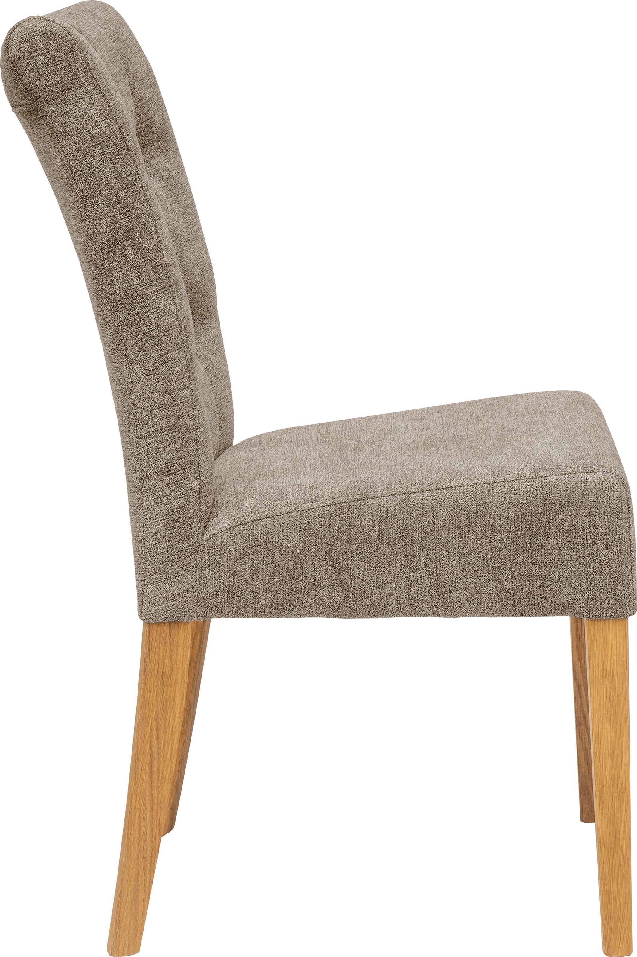 Home affaire Polsterstuhl »Queen«, (Set), 4 St., Feinstruktur, Esszimmerstuhl mit Knopfheftung, 2er, 4er oder 6er-Set