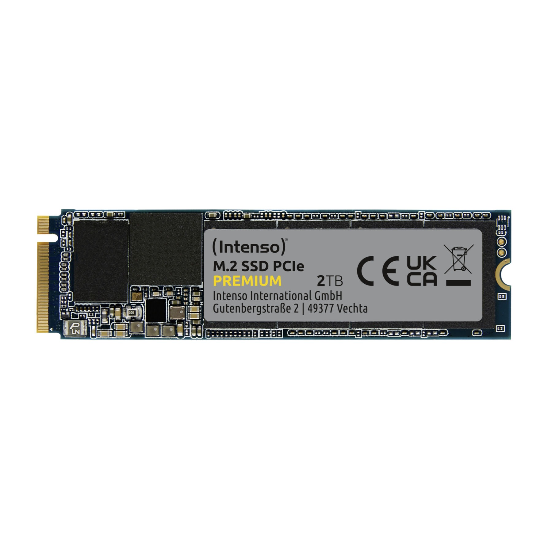 Intenso interne SSD »Premium 2TB«, Anschluss M.2 PCIe 3.0