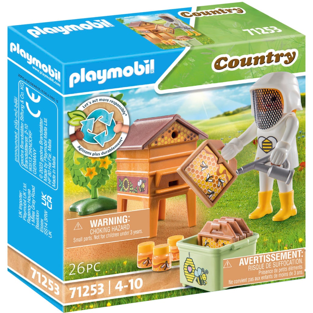 Playmobil® Konstruktions-Spielset »Imkerin (71253), Country«