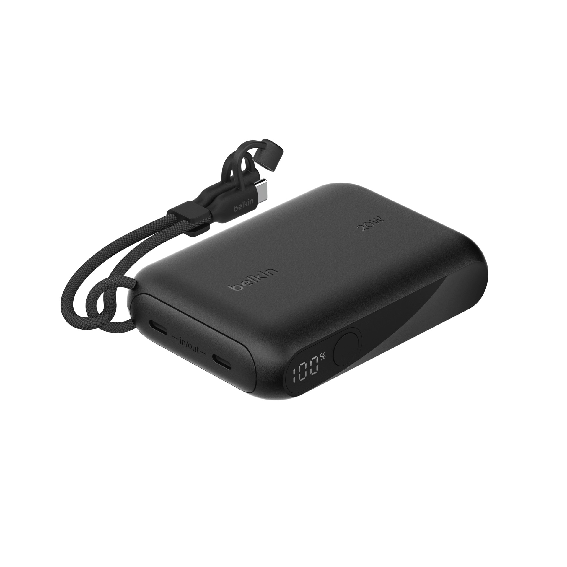 Belkin Powerbank »BoostCharge 10K mit Display« Belkin BOOST CHARGE Power Delivery Powerbank 10.000mAh,black 10.000 mAh