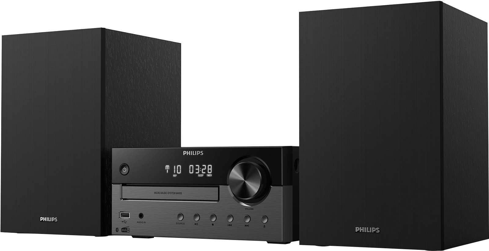 Philips Radio »TAM 4505«, (Bluetooth Digitalradio (DAB+)-FM-Tuner mit RDS 60 W)