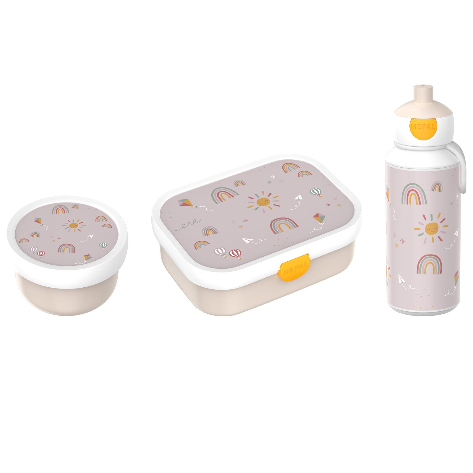 Mepal Lunchbox »Lunchset Campus 3er Set« Spülmaschinengeeignet