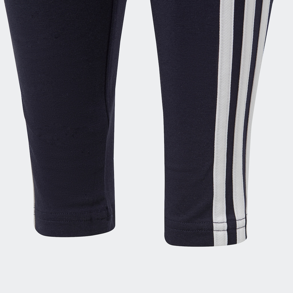 adidas Sportswear Leggings »ESSENTIALS 3-STREIFEN COTTON«, (1 tlg.)