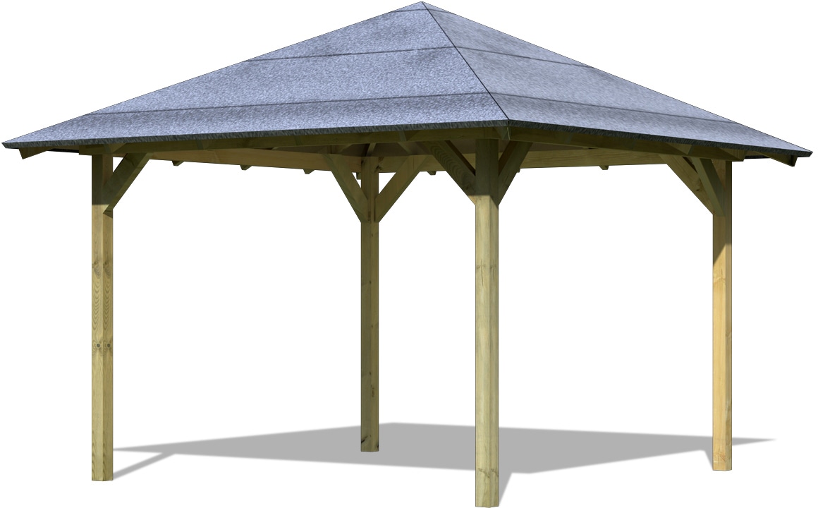 Karibu Pavillon »Cordoba« BxT: 357x357 cm