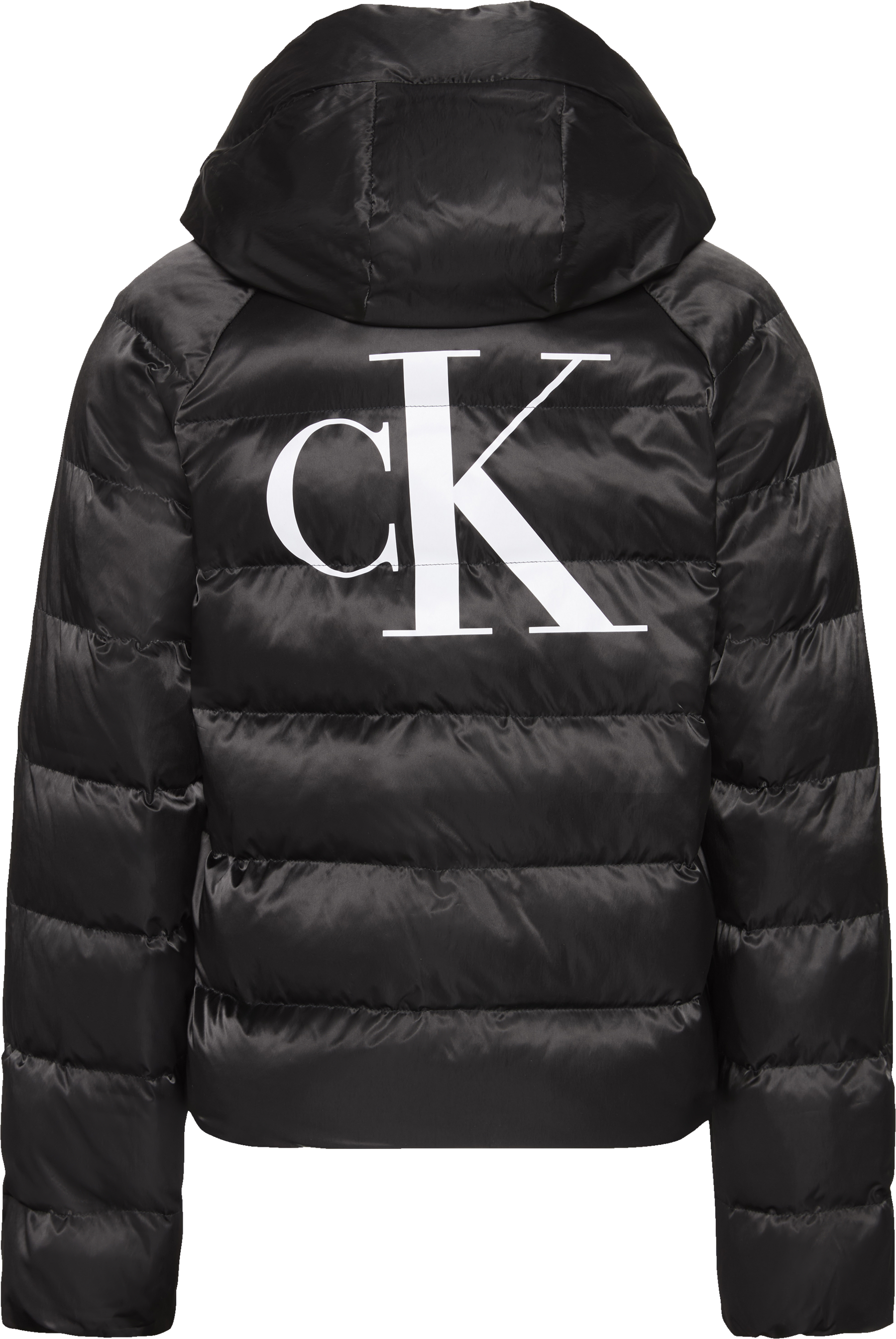 Calvin Klein Jeans Steppjacke mit Kapuze Regular fit mit Rundhalsausschnitt