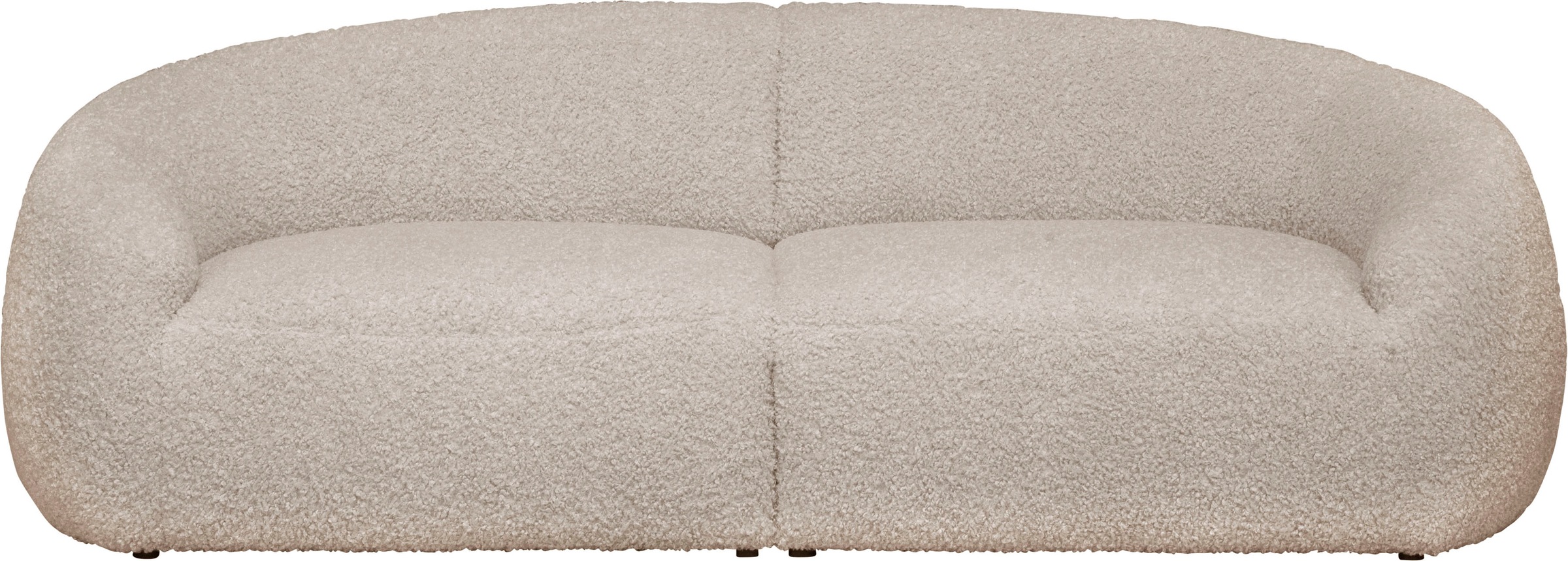 LeGer Home by Lena Gercke Big-Sofa »YANI Designersofa, organische Form, Maße B/T/H: 240/64/81 cm«, mit Wellenunterfederung, auch in Bouclé, passend zur Serie