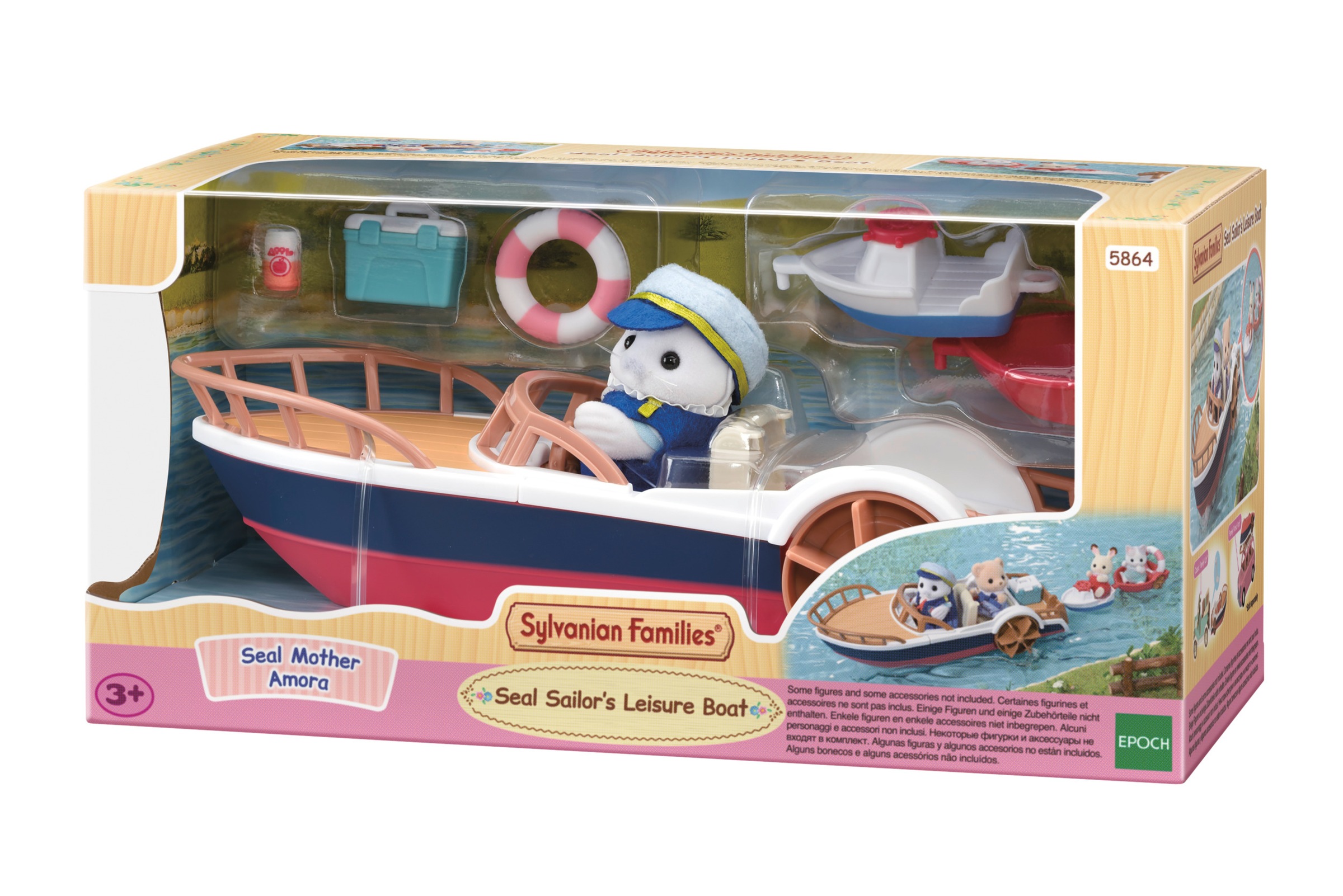 Sylvanian Families Spielzeug-Boot »Ausflugsboot mit Robbe«
