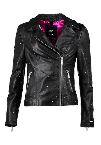 Bikerjacke »Lederjacke Pin«