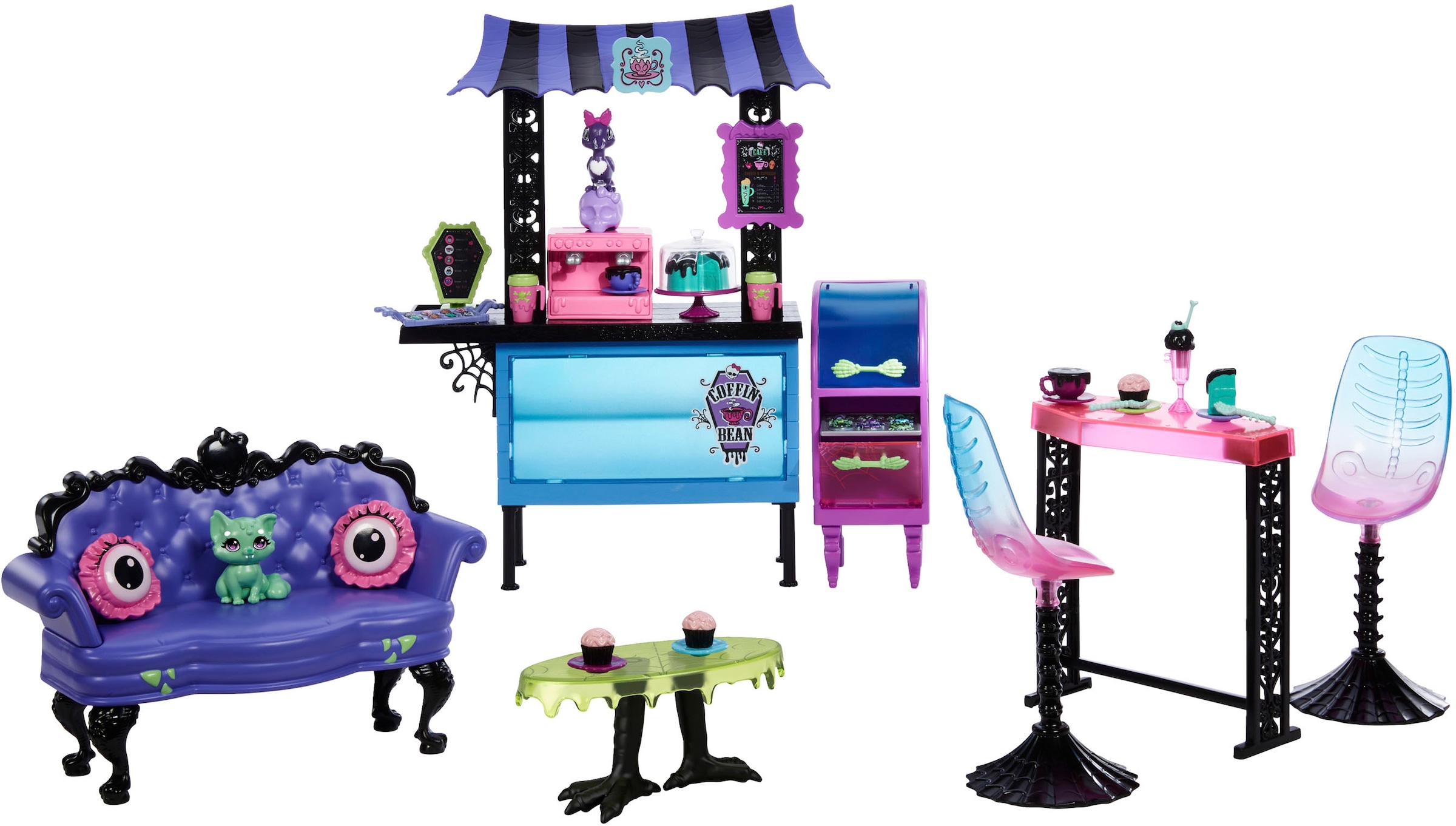 Mattel® Spielwelt »Monster High, Cafè Schwarze Seele«