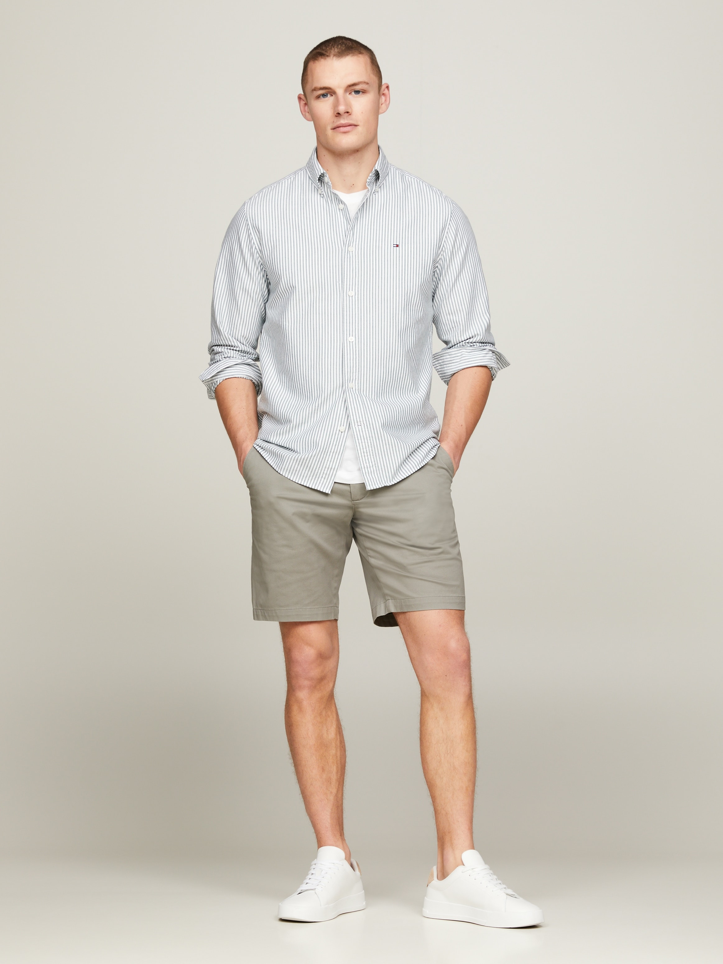 Tommy Hilfiger Langarmhemd »HERITAGE OXFORD STRIPE RF SHIRT«