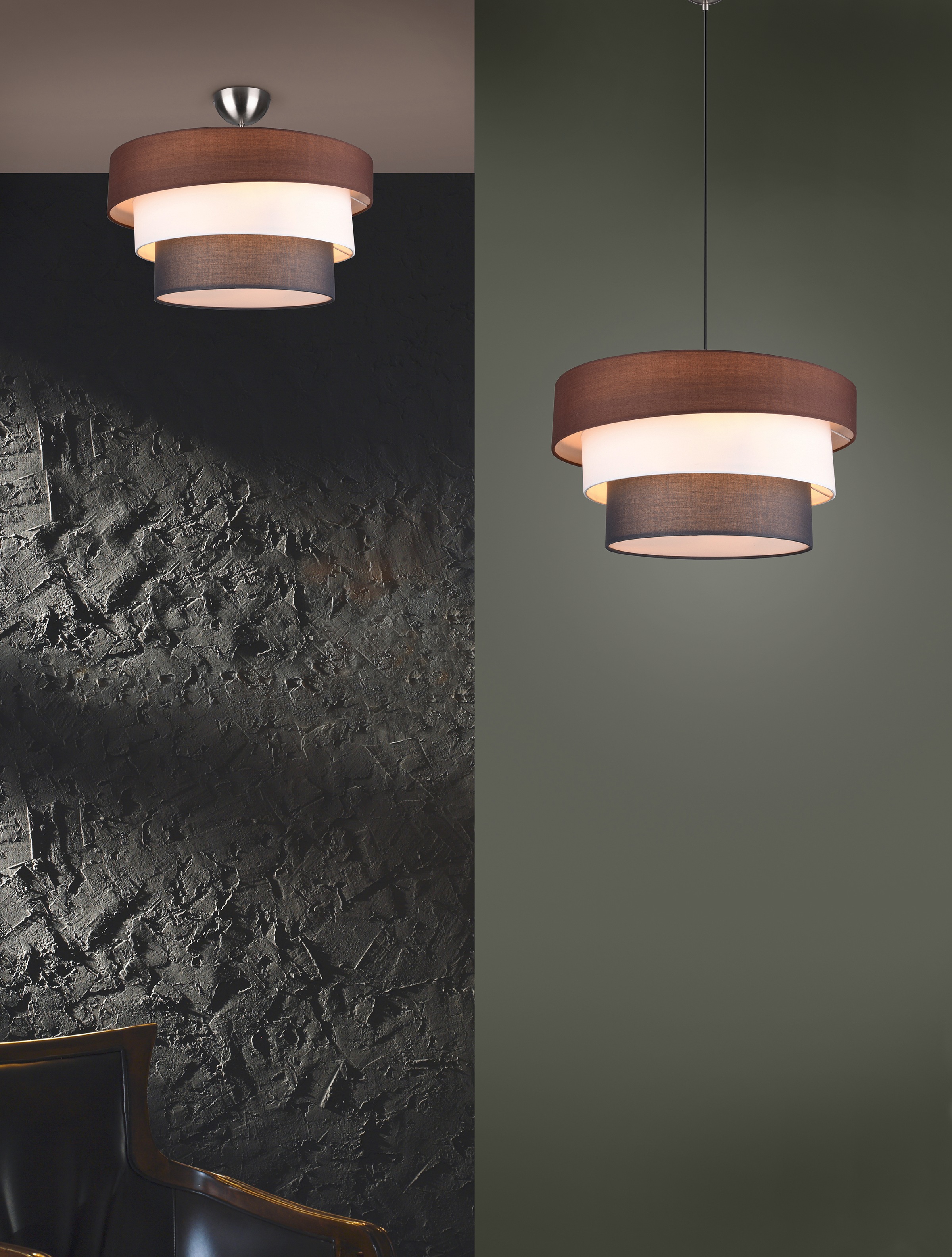 Deckenlampe, tauschbar OTTO flammig-flammig, 3 kaufen bei Leuchten Deckenleuchte online Leuchtmittel TRIO »Ibis«,