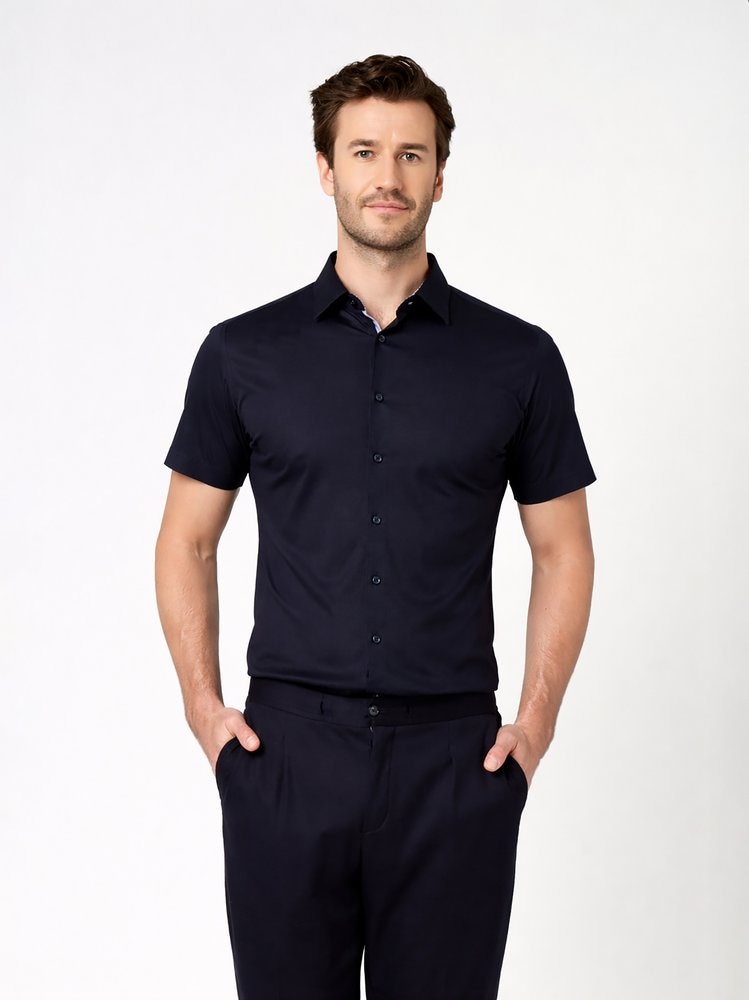 DESOTO Kurzarmhemd »Casual Kent 1/2« Businesshemd, slim fit, Kentkragen