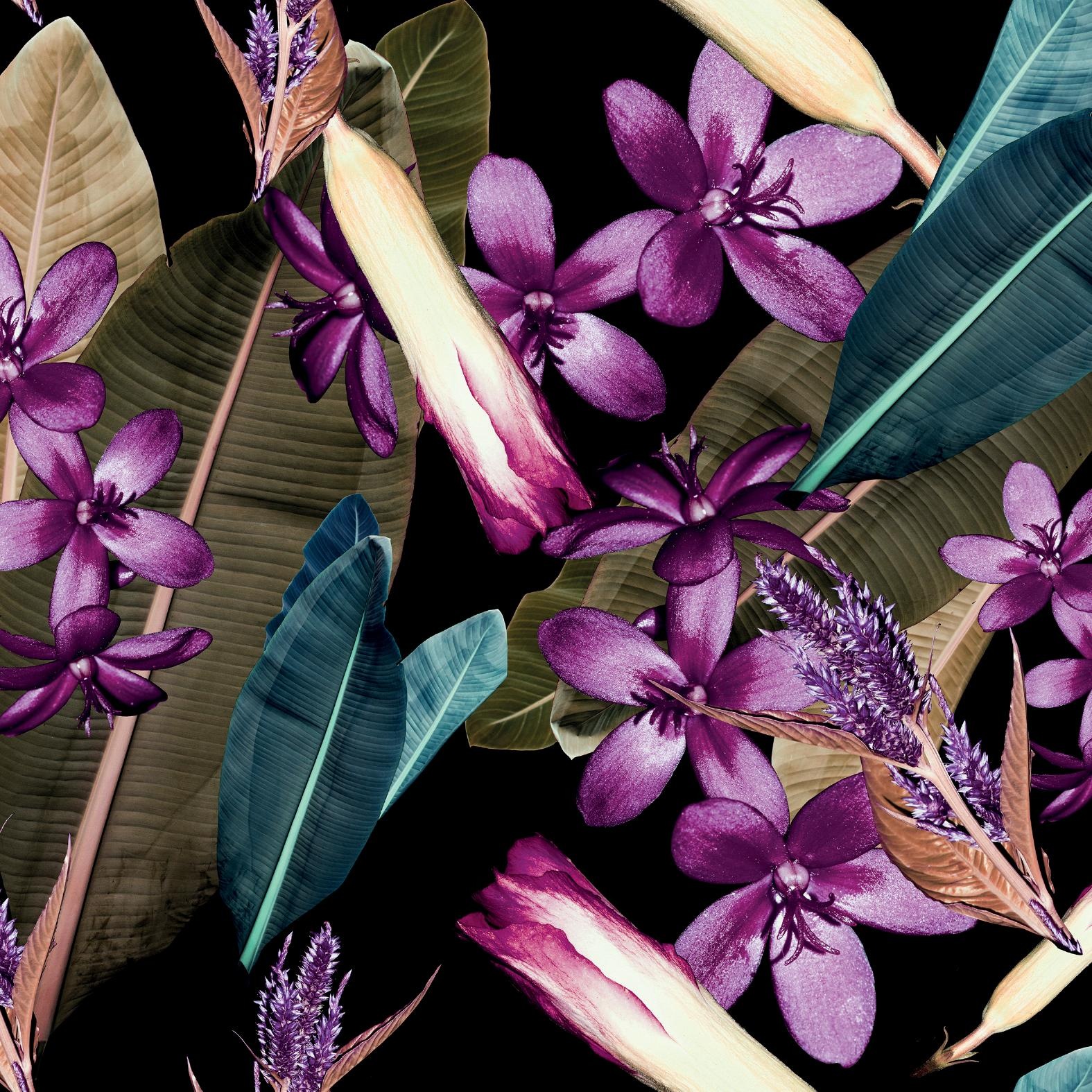 queence Dekokissen »»Blüten & Blätter«« Kissenhülle ohne Füllung, 1 Stück