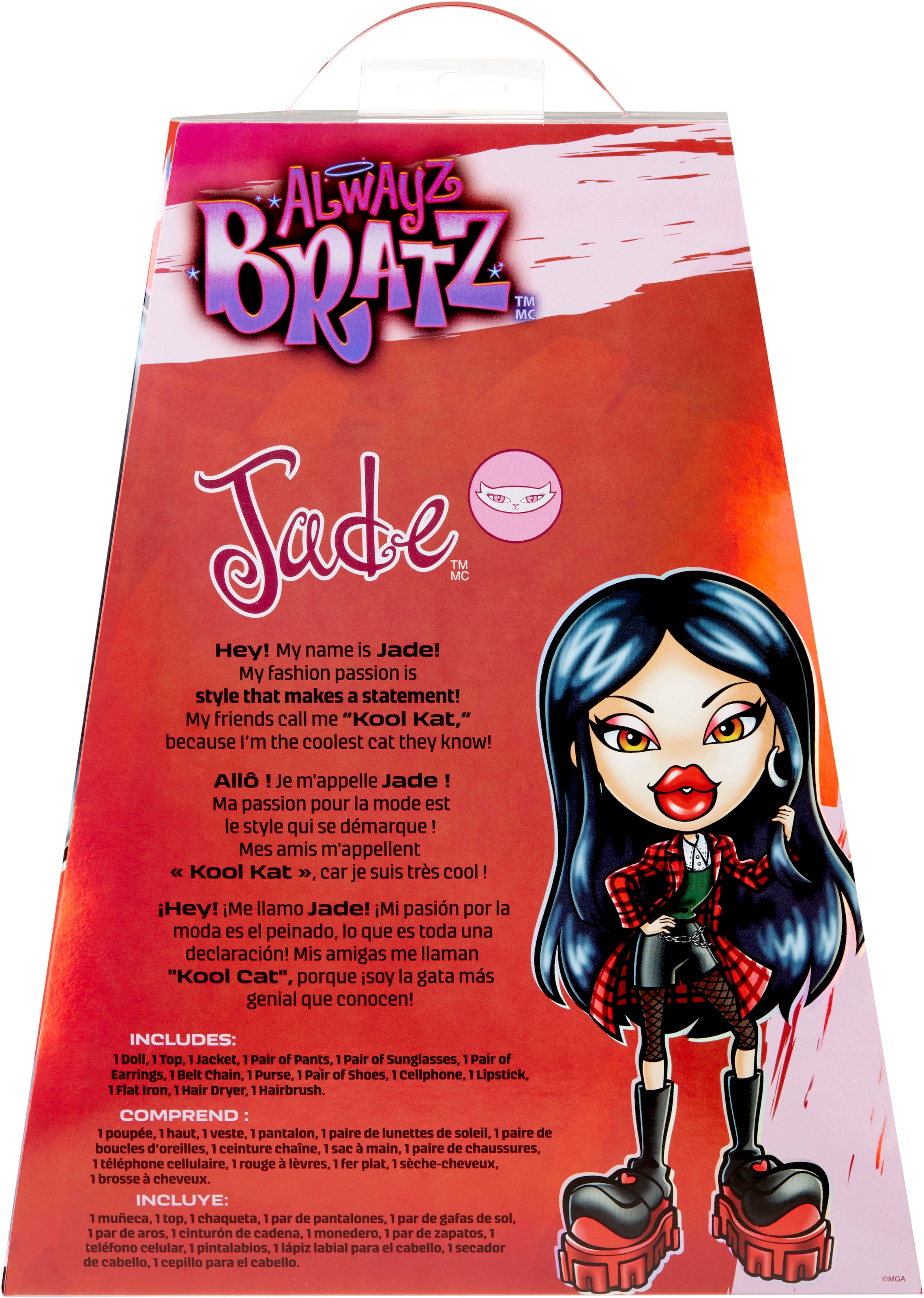 Anziehpuppe »Bratz, Alwayz Bratz, Doll - Jade«, inklusive Poster