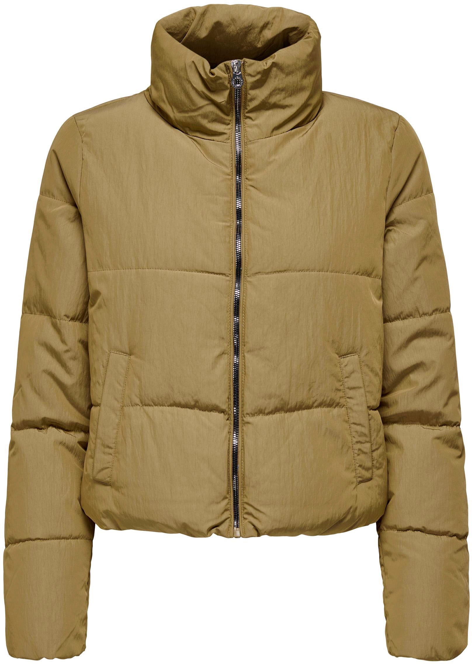 ONLY Steppjacke »ONLCAMILLA V-NECK L/S PULLOVER KNT NOOS«