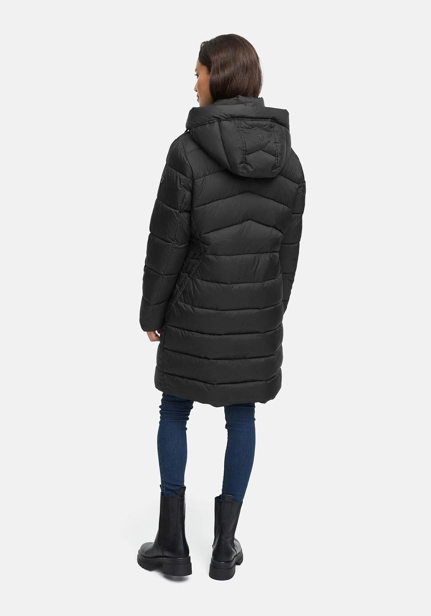 Marikoo Winterjacke »Marikoo Kaltnäschen Damen Winter Steppmantel Jacke N075«