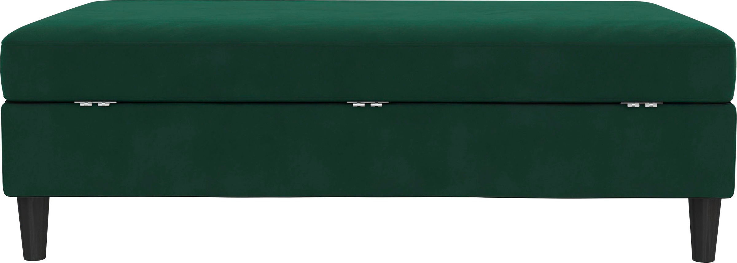 Dorel Home Stauraumhocker »Hartford«, Polsterhocker mit Stauraum, frei im Raum stellbar, Sitzhöhe 43 cm