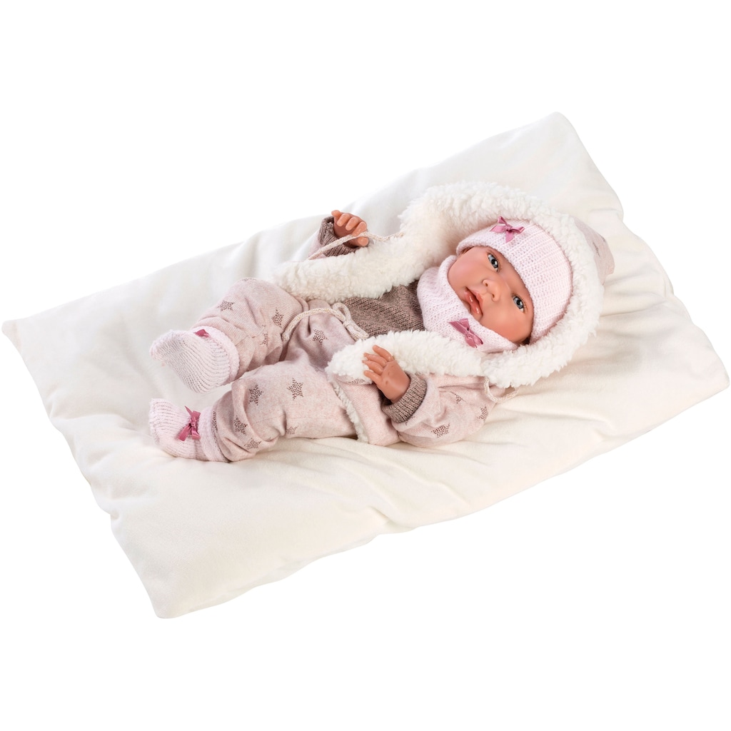 Llorens Babypuppe »Nica mit Kapuzenjacke, 40 cm«