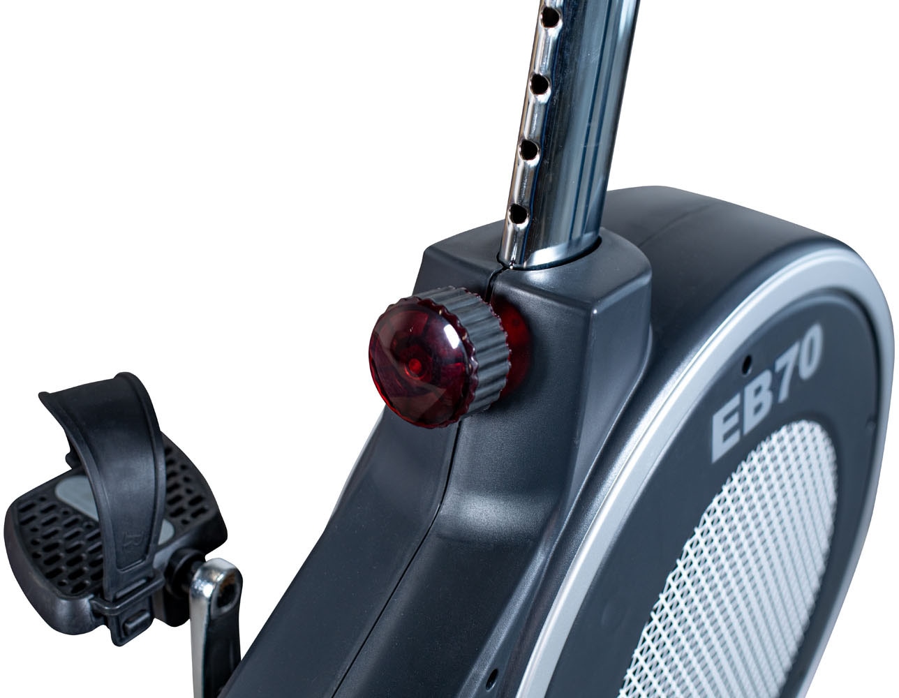 U.N.O. FITNESS Ergometer »EB 70«, (mit Tablet-Halterung), Schwungmasse ca. 12 kg, 32 Widerstandsstufen