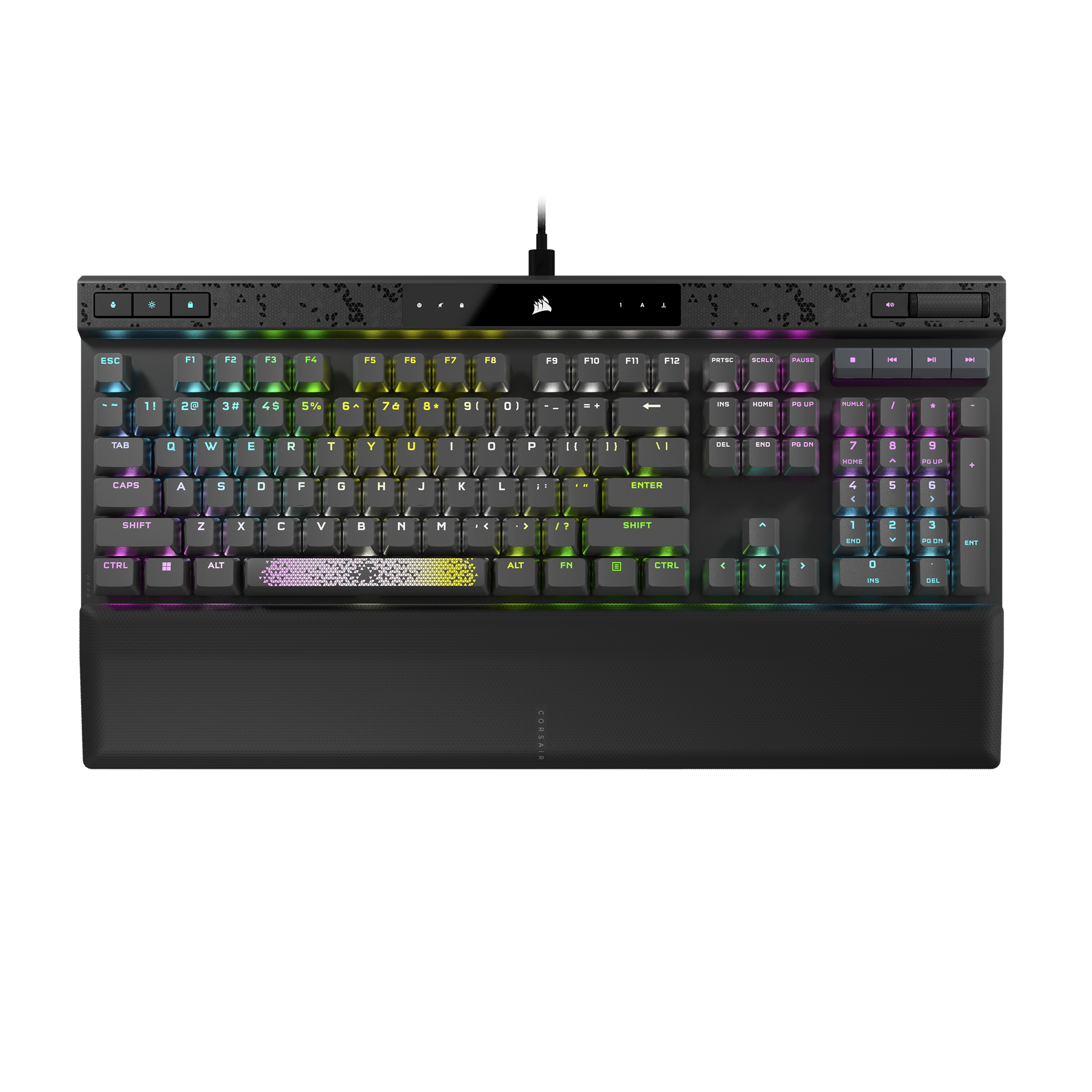 Corsair Gaming-Tastatur »K70 MAX RGB«, (Multimedia-Tasten), mit anpassbaren Magnetschaltern