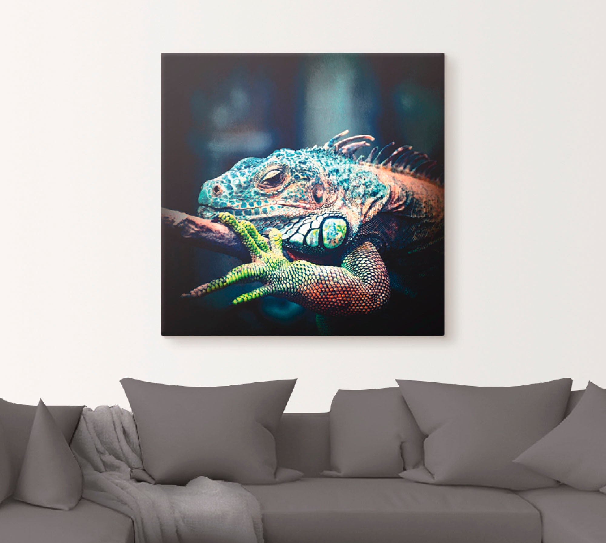 Artland Wandbild »Leguan«, Reptilien, (1 St.), als Leinwandbild, Poster in verschied. Größen