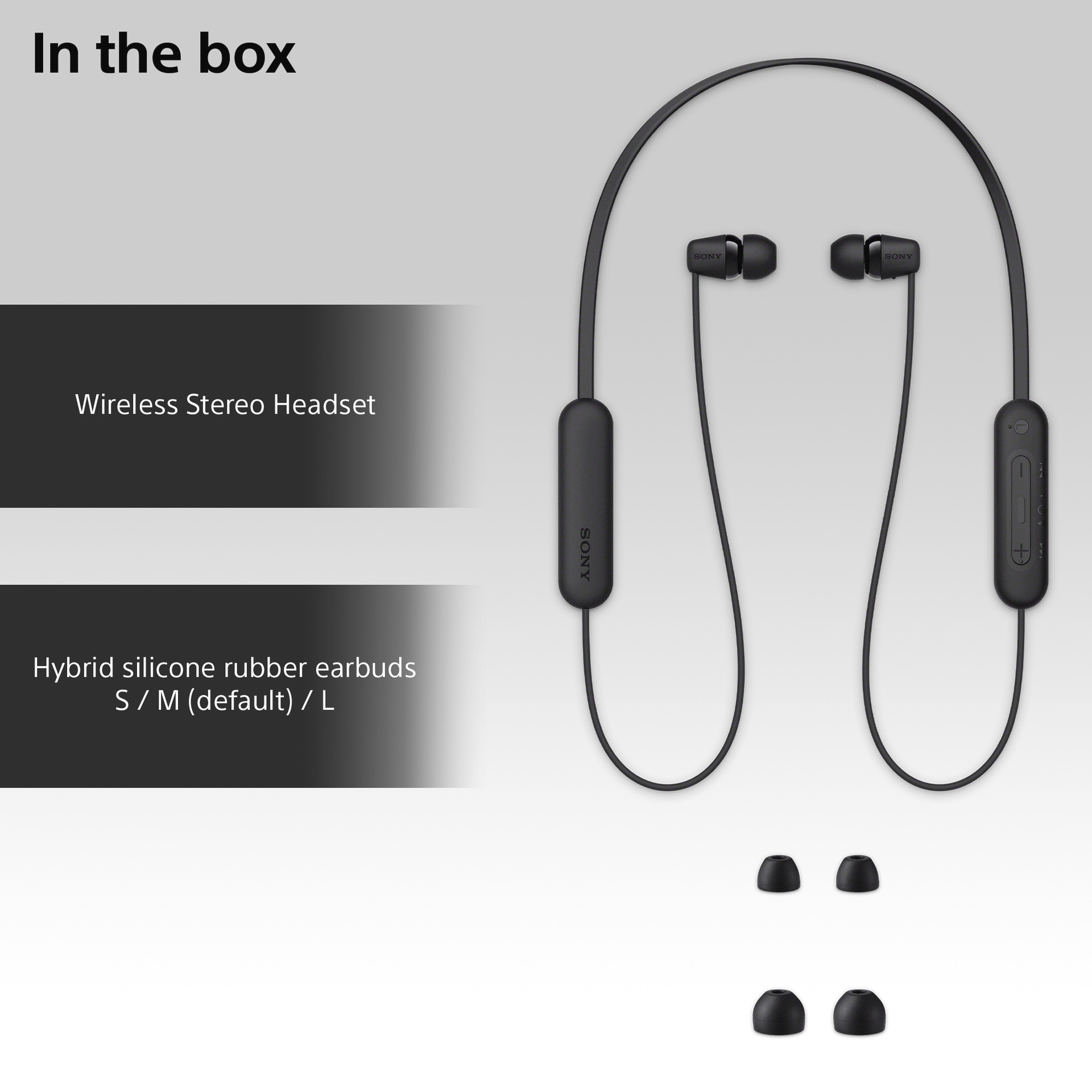 Sony In-Ear-Kopfhörer »In-Ear Kopfhörer WI-C100«, Sprachsteuerung bei OTTO