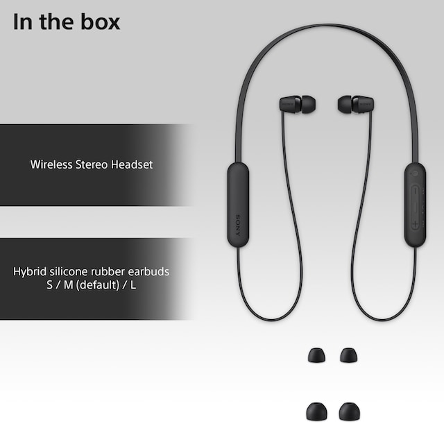 Sony In-Ear-Kopfhörer »In-Ear Kopfhörer WI-C100«, Sprachsteuerung bei OTTO