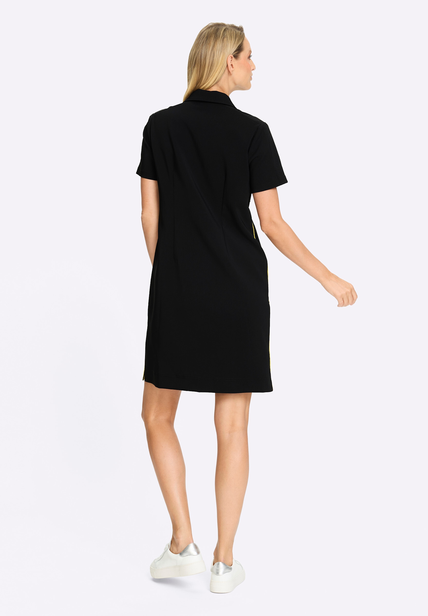 heine Sommerkleid »Jersey-Kleid Jerseykleid mit Seitenschlitzen«