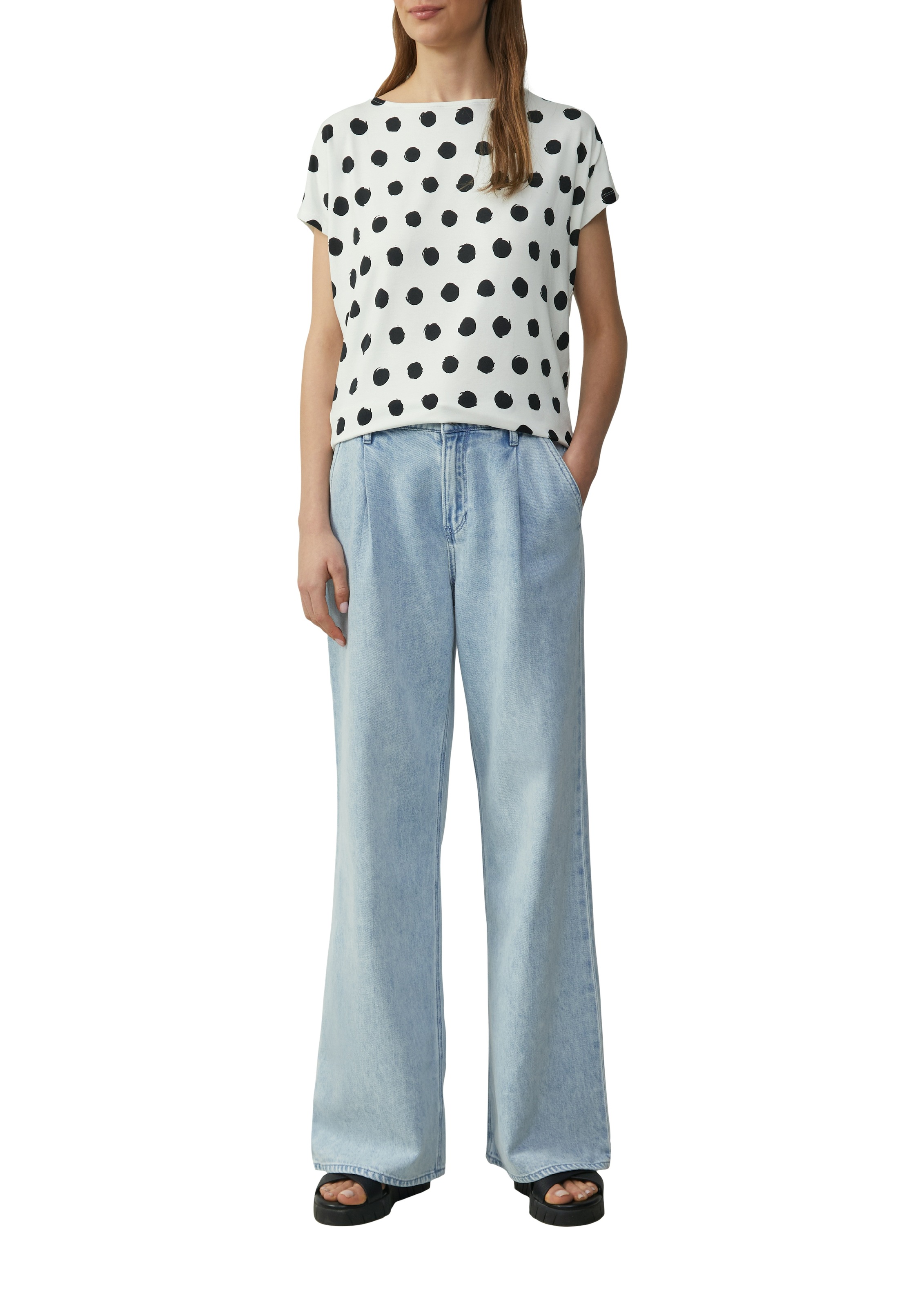 s.Oliver T-Shirt, mit All-Over Print