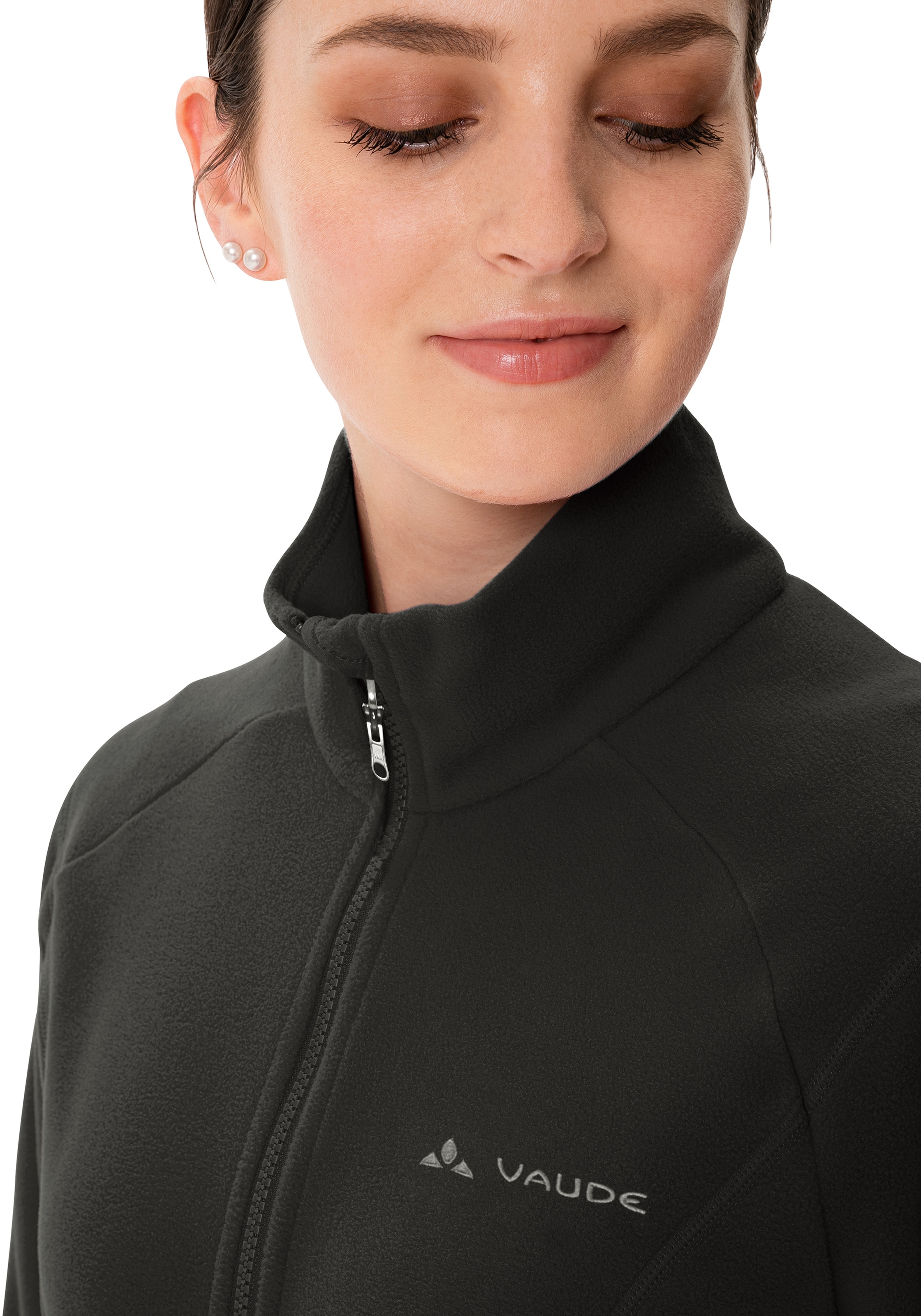 VAUDE Fleecejacke »SE WO RARASSA FLEECE JACKET« für Sport- und Outdoormode, mit hochgeschlossenem Kragen