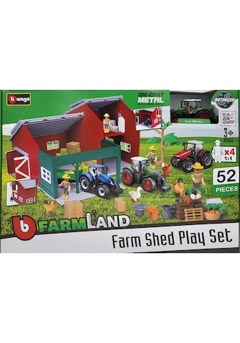 Spielwelt »Farmland, Farm Hütte«, inkl. FENDT Traktor