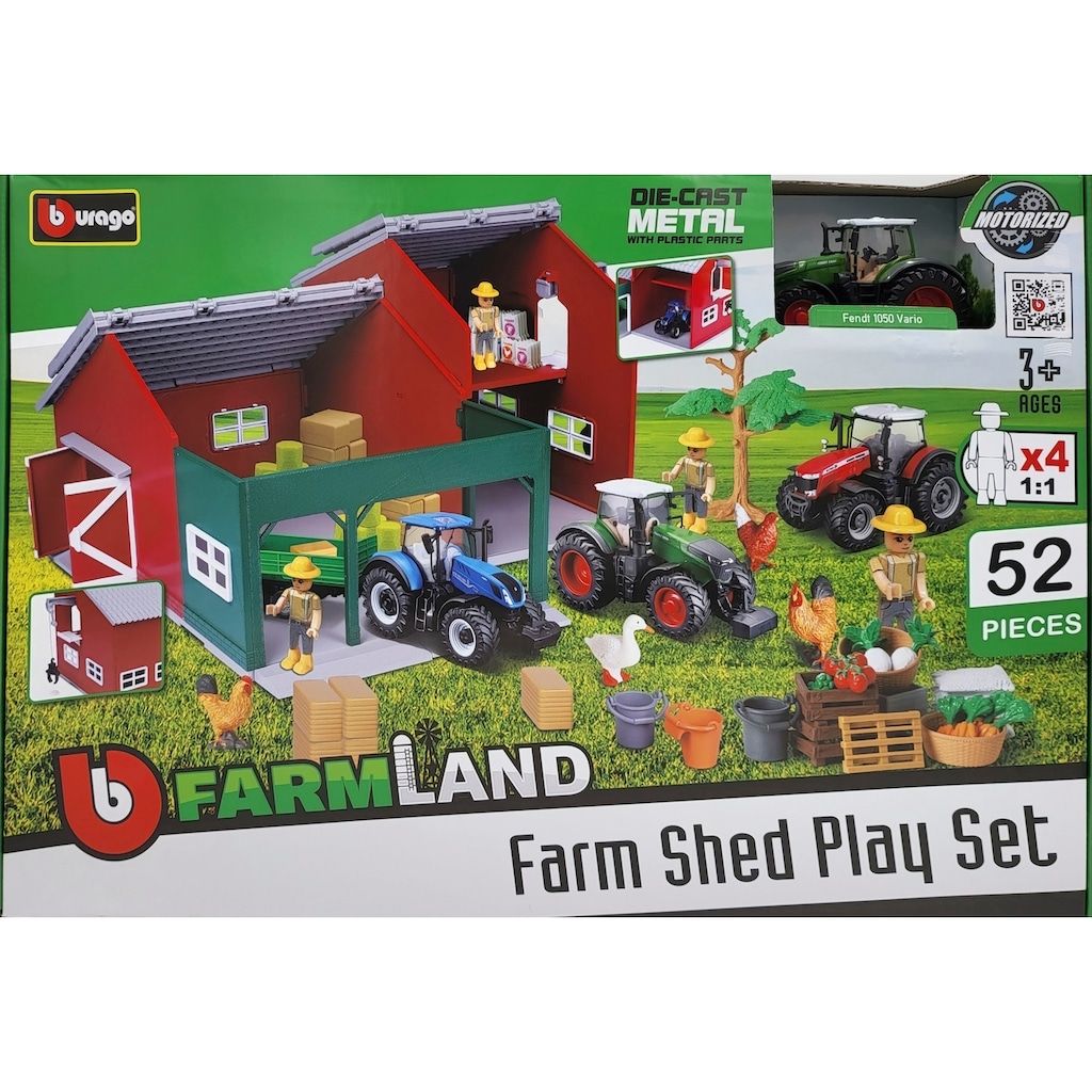 Bburago Spielwelt »Farmland, Farm Hütte«