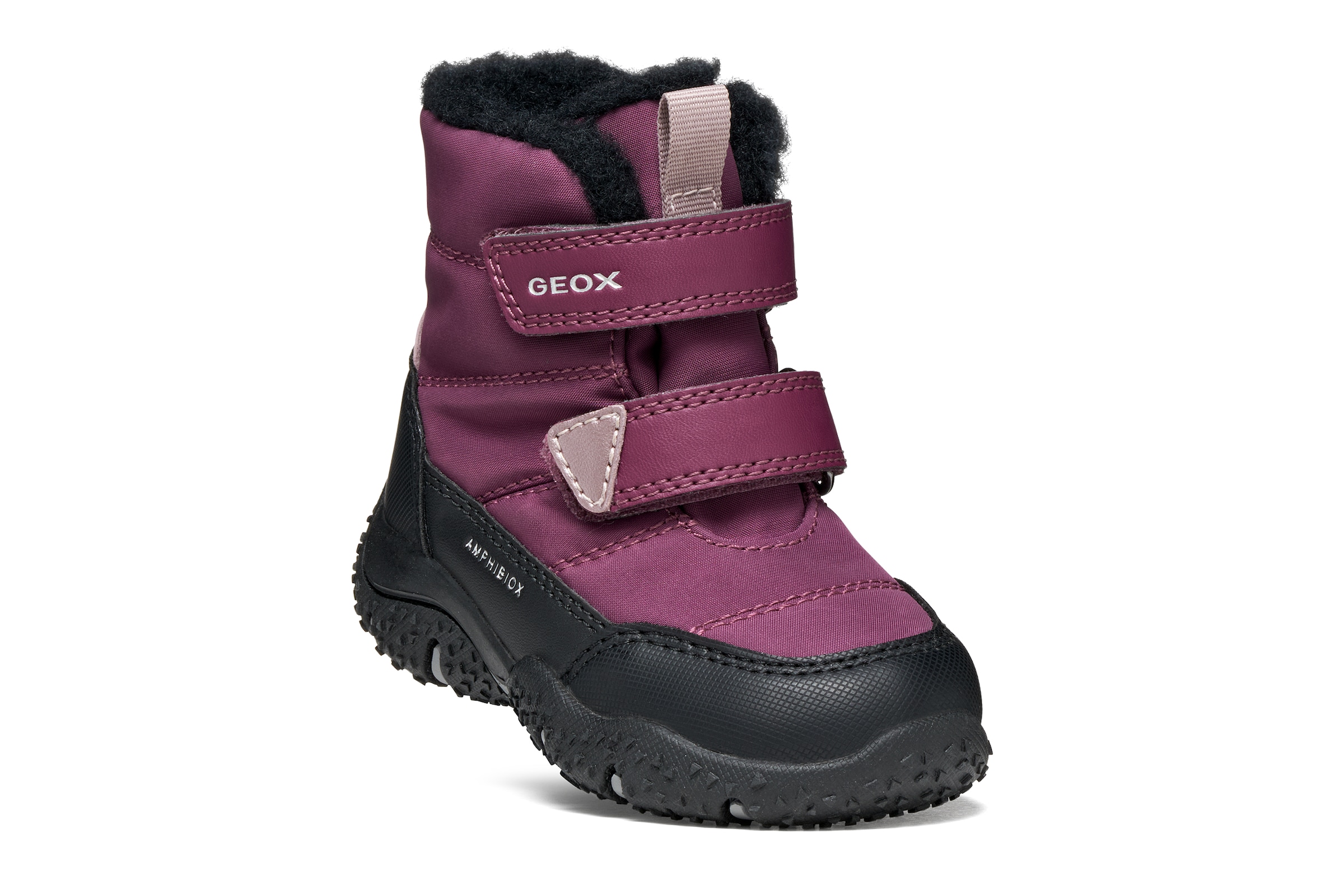 Geox Winterboots »B BALTIC GIRL B ABX«  Klettboots, wasserabweisender Winterstiefel mit Warmfutter