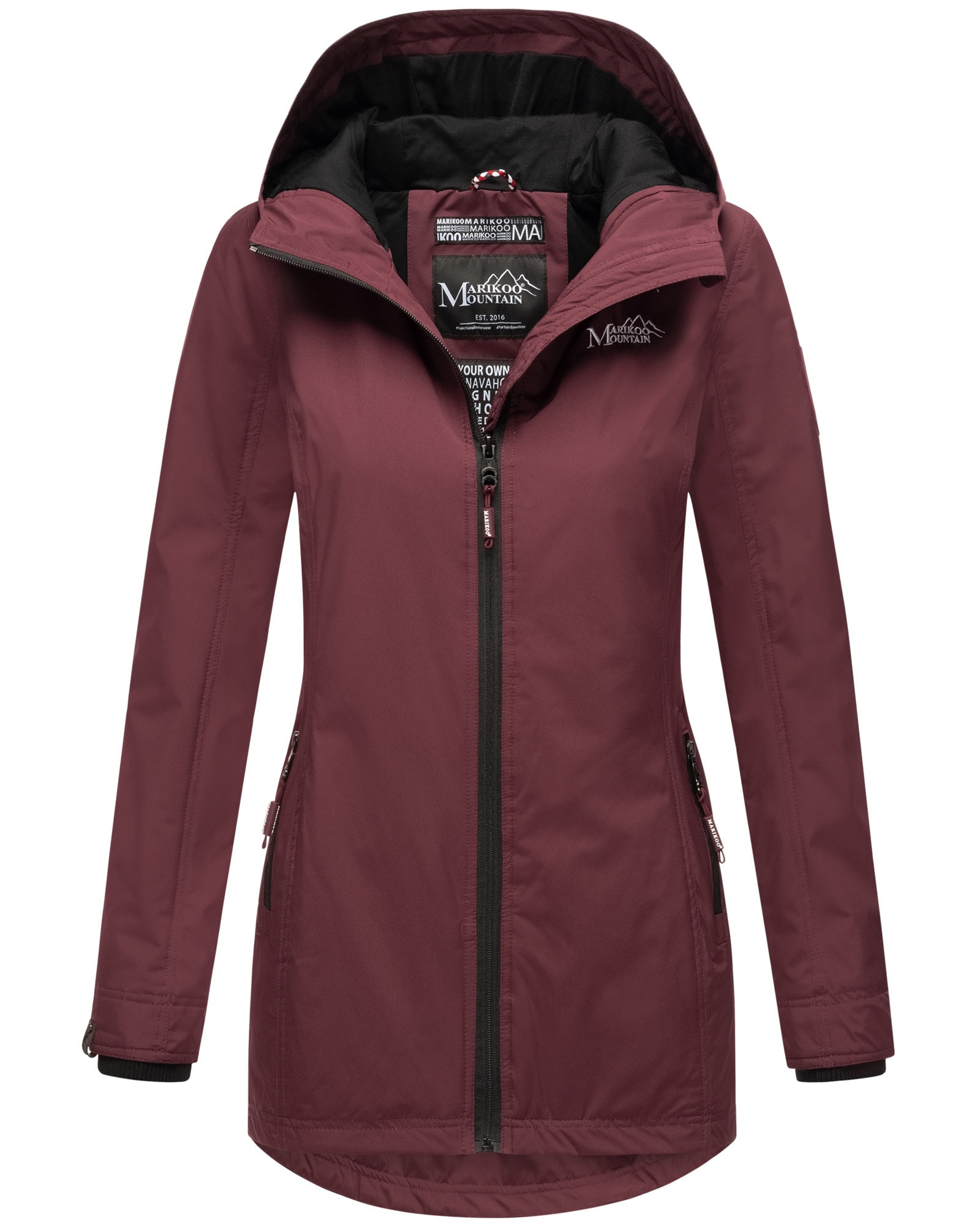 Marikoo Outdoorjacke »Marikoo Honigbeere Damen Übergangsjacke B954«