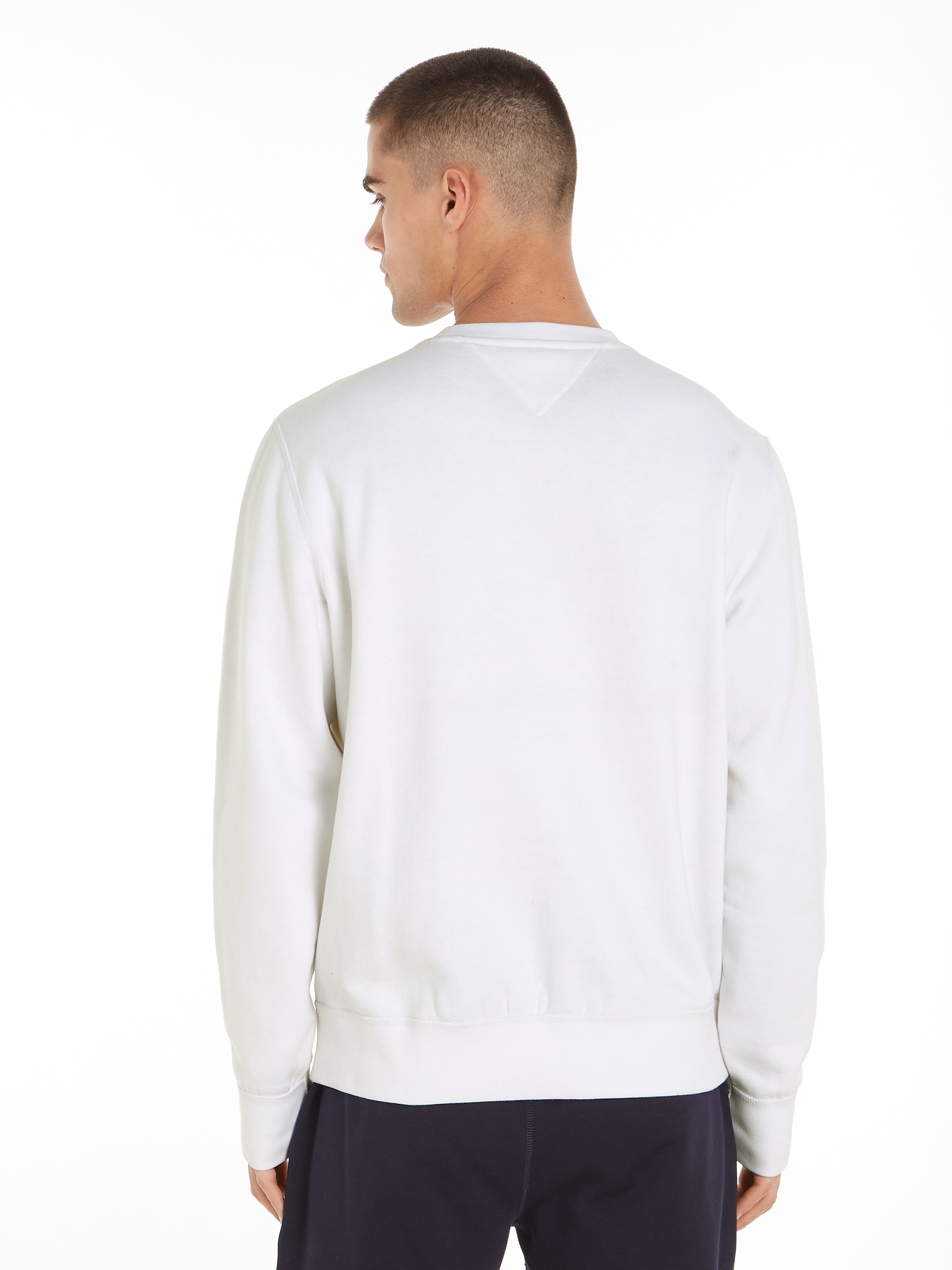 Tommy Hilfiger Sweatshirt »ESSENTIAL FLEECE CREWNECK«, mit Tommy Hilfiger Logostickerei