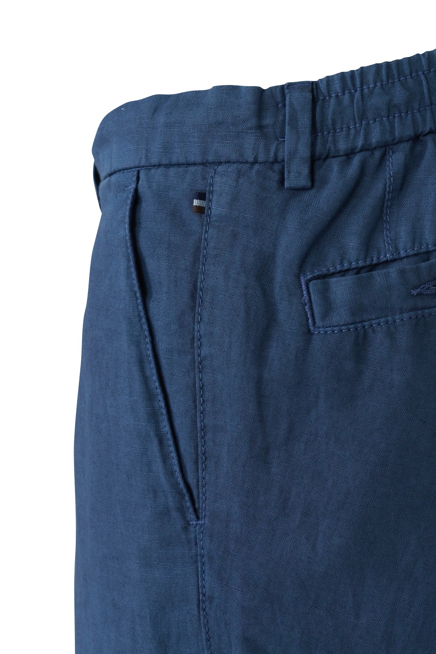 bugatti Bermudas, aus Leinen-Baumwollmix