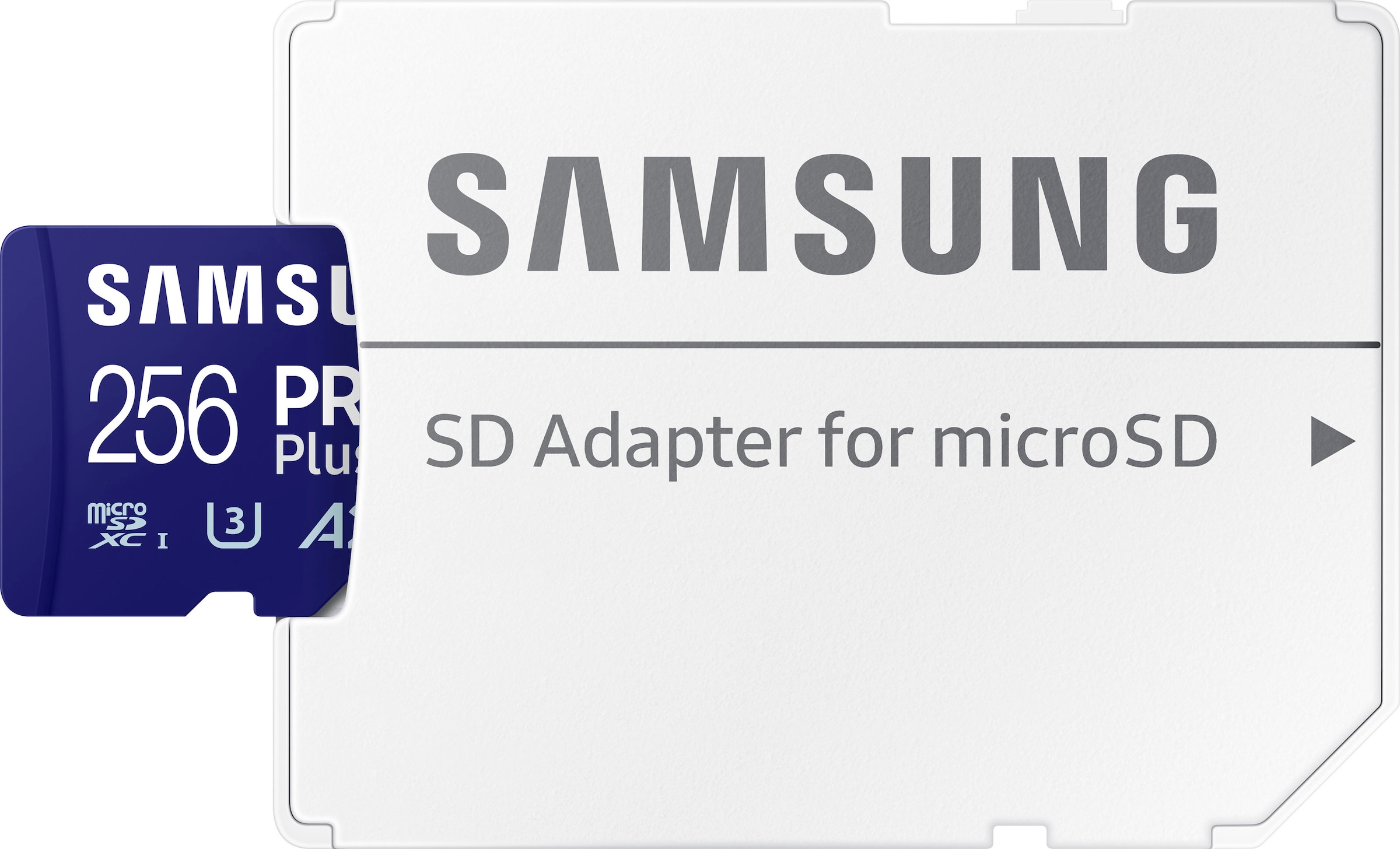 Samsung Speicherkarte »PRO Plus + microSDXC-Adapter«, (Class 10 160 MB/s Lesegeschwindigkeit)