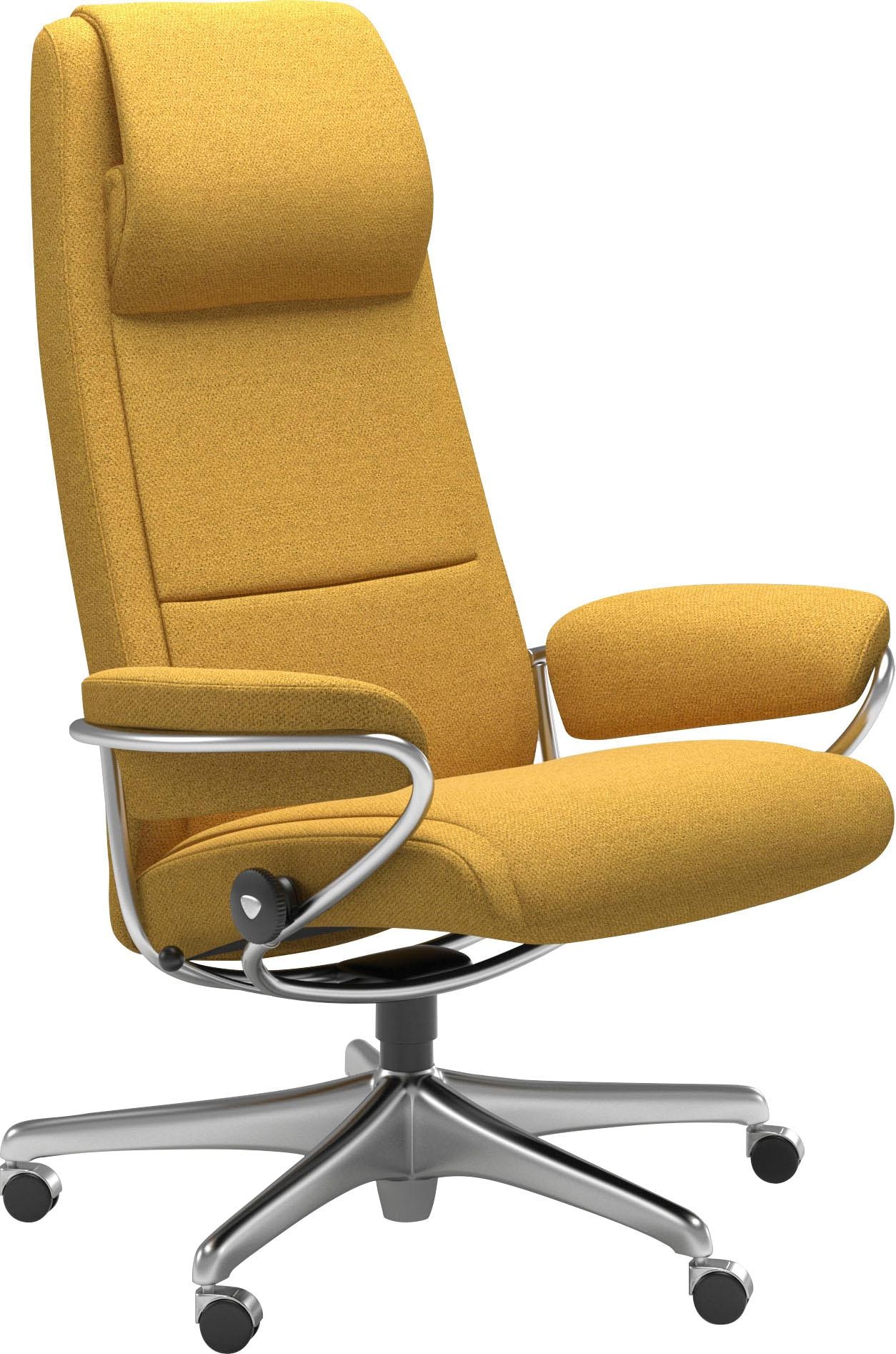 Home Back, OTTO High »Paris«, Relaxsessel Gestell Office Base, Stressless® Online Shop Chrom mit