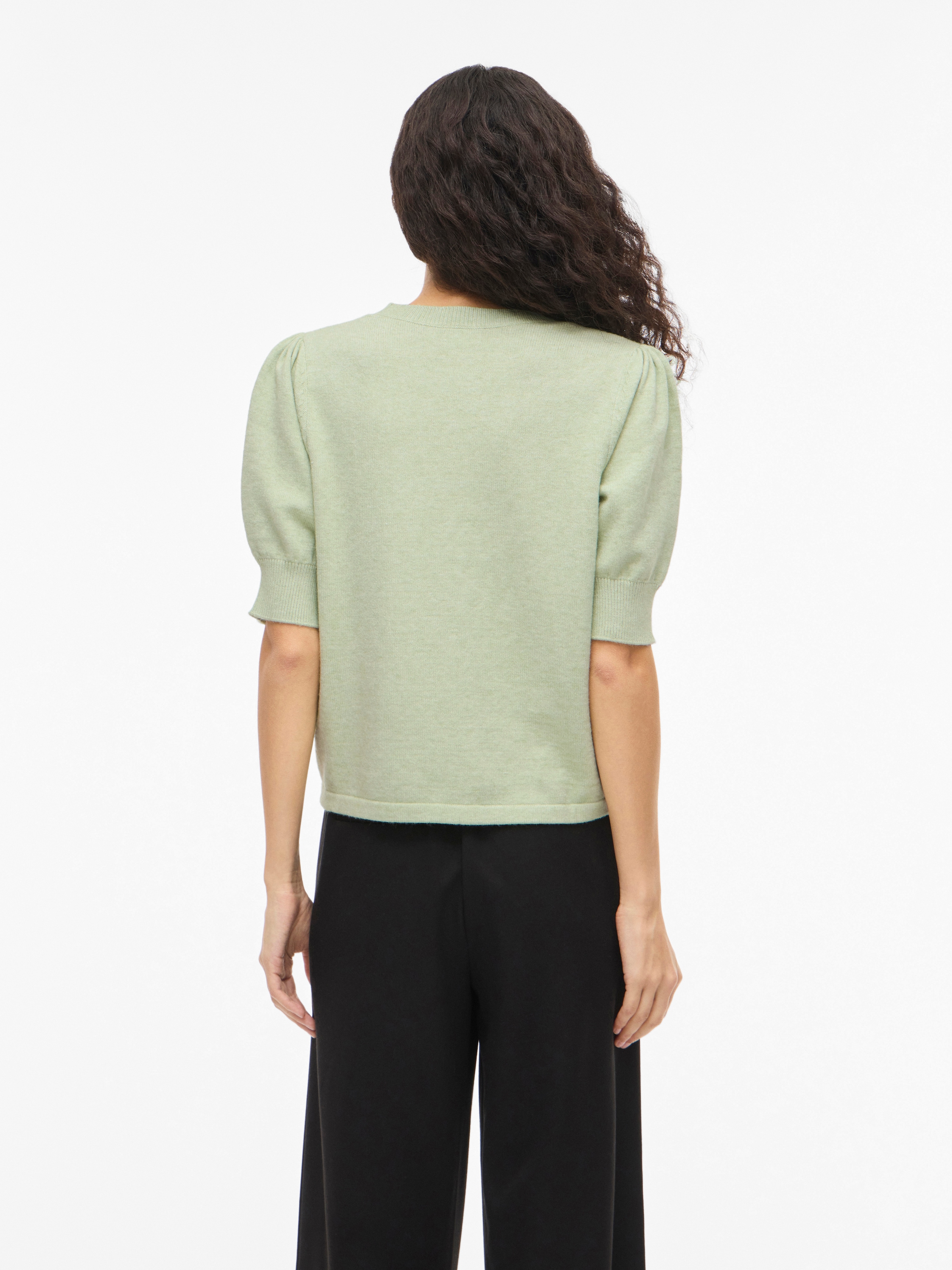 Vila Strickpullover »VIRIL 2/4 SLEEVE O-NECK KNIT TOP - NOOS«