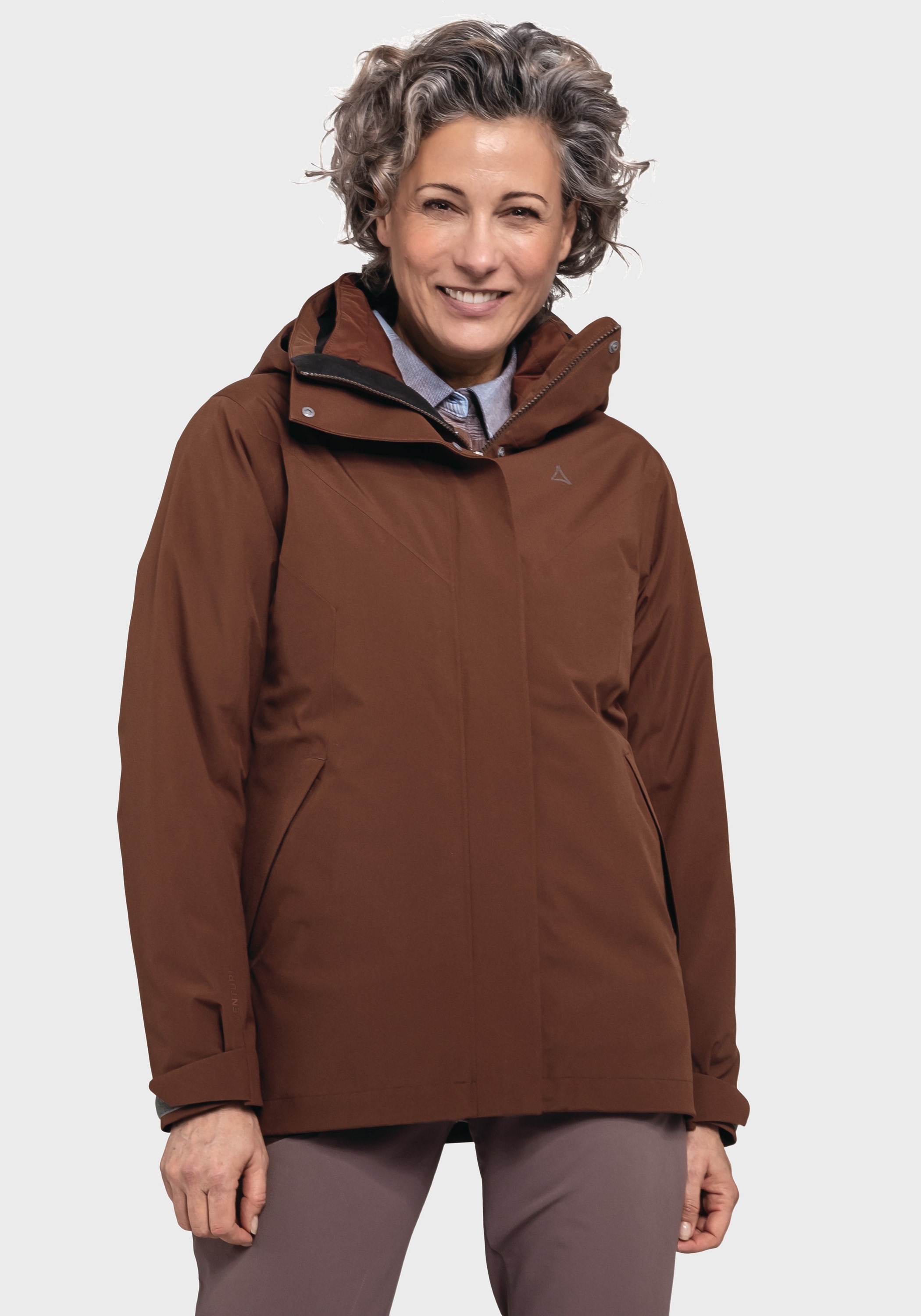 Schöffel Doppeljacke »Hiking 3in1 Jacket Style Tamina WMS«, mit Kapuze