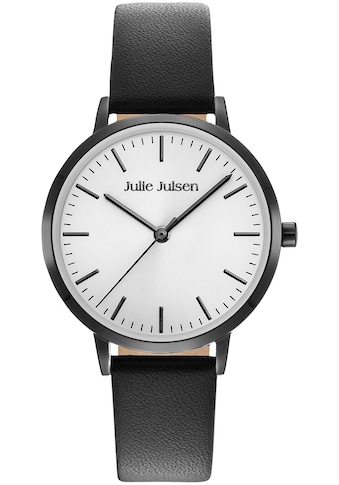 Quarzuhr »Julie Julsen Basic Line Black Silver, JJW1027BLK-1«