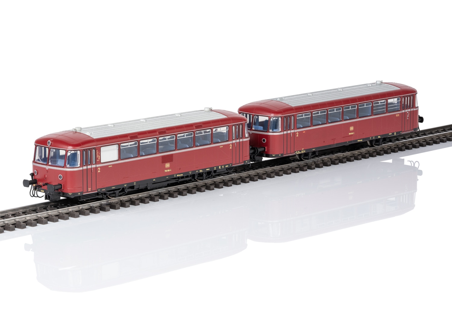 Märklin Personenwagen »Schienenbus BR 798+BR998 DB - 38980« mit Licht und Geräuschelektronik
