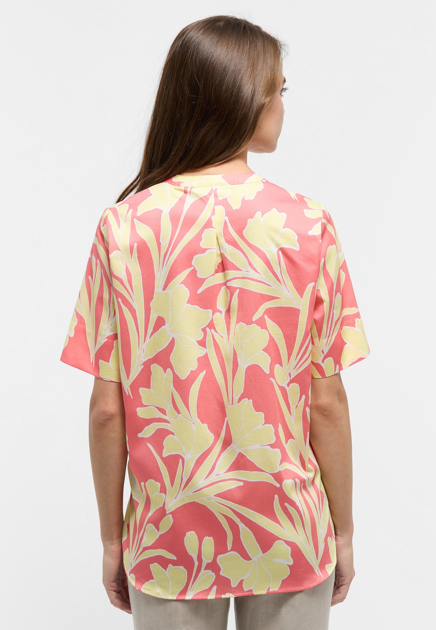 Eterna Longbluse »LOOSE FIT«, EASY IRON (bügelleicht)