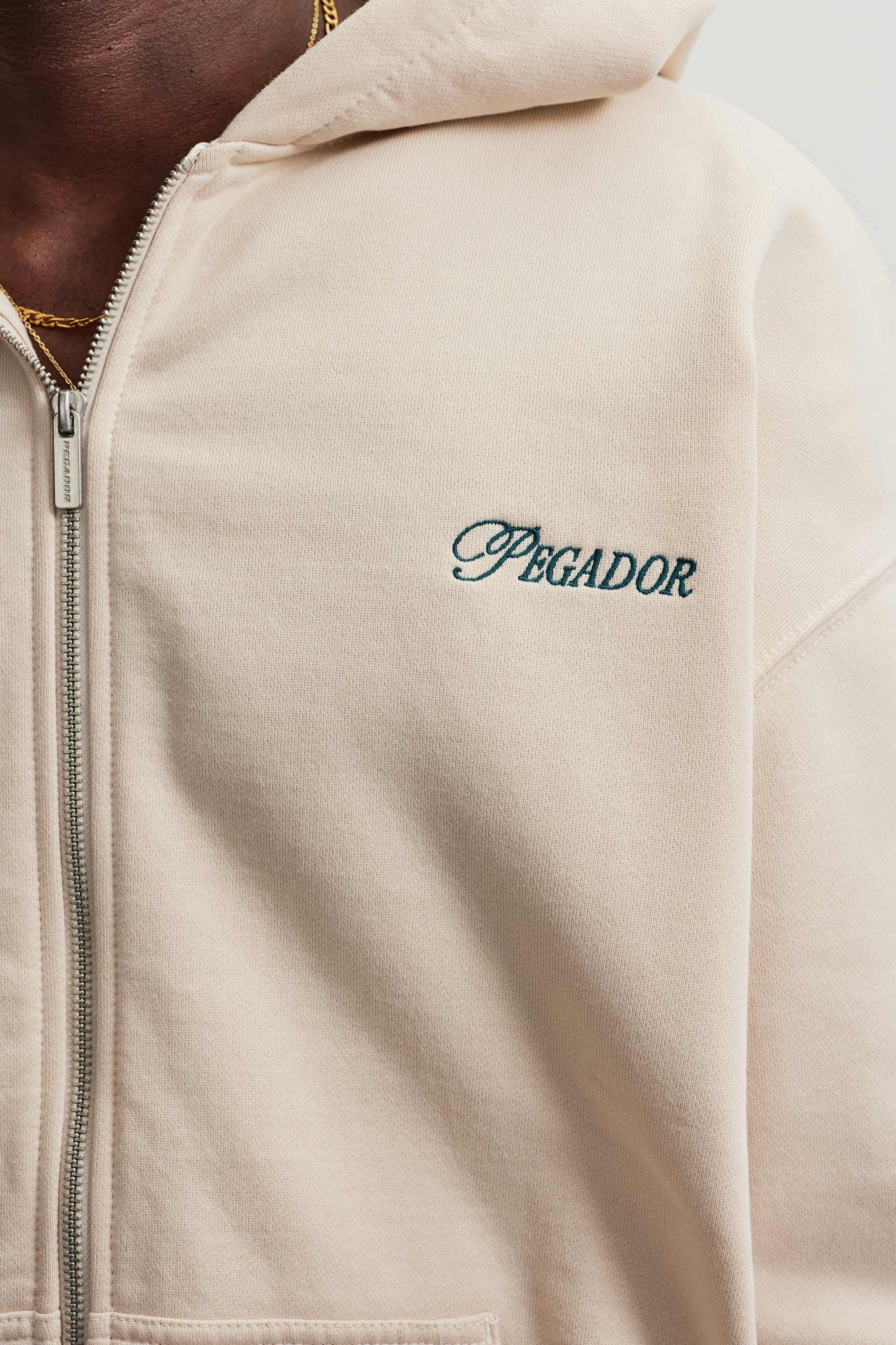 PEGADOR Kapuzensweatjacke »Carloforte Oversized Sweat Jacket« Baumwollmischung, oversized