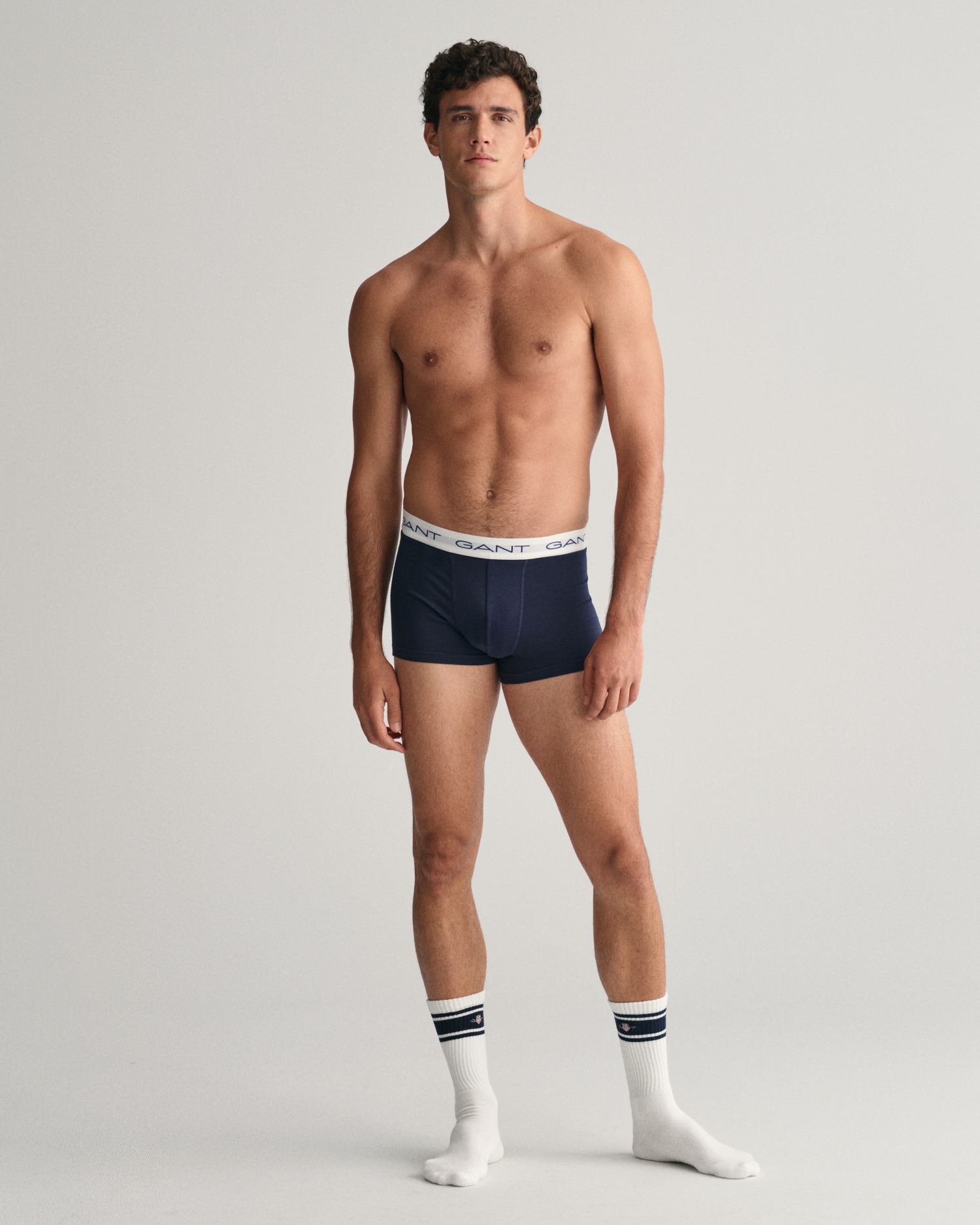 Gant Boxershorts »TRUNK 7-PACK«, (Packung, 7 St., 7), mit elastischem Logobund