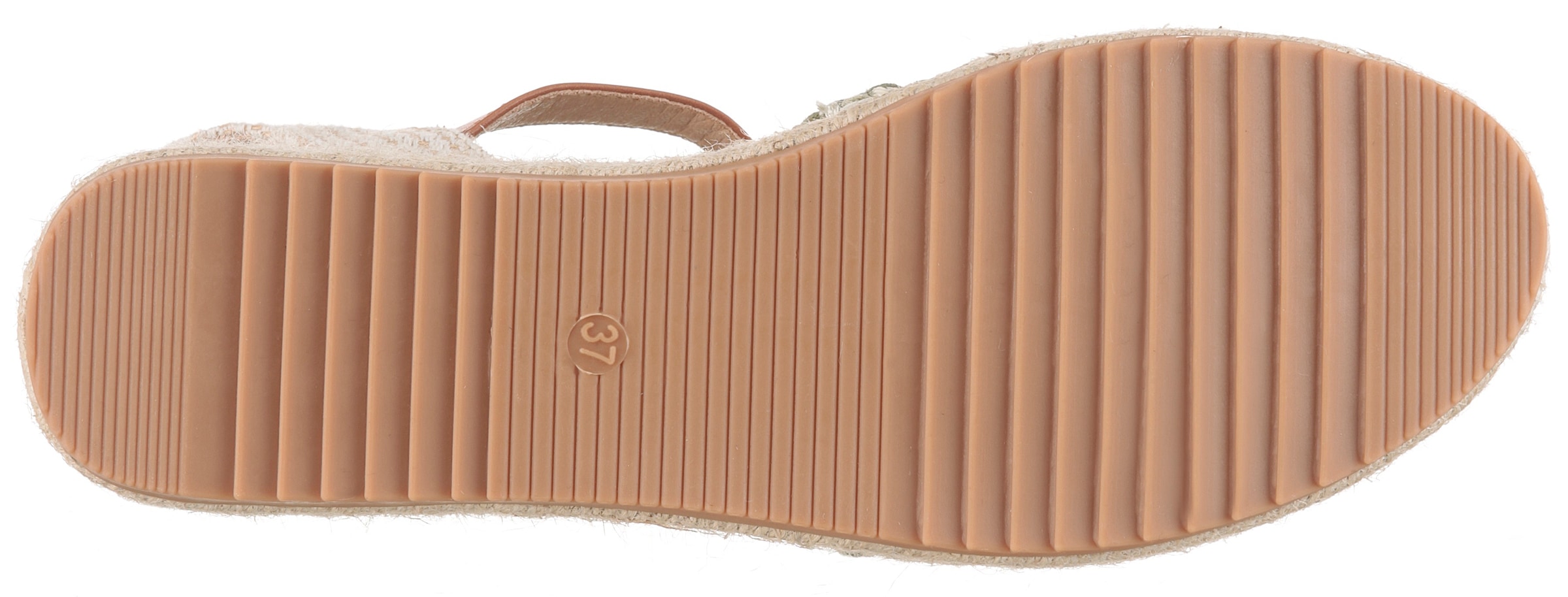 Aniston SHOES Plateausandale  Häkel-Sandale, Sommerschuh, Urlaubsschuh - NEUE KOLLEKTION