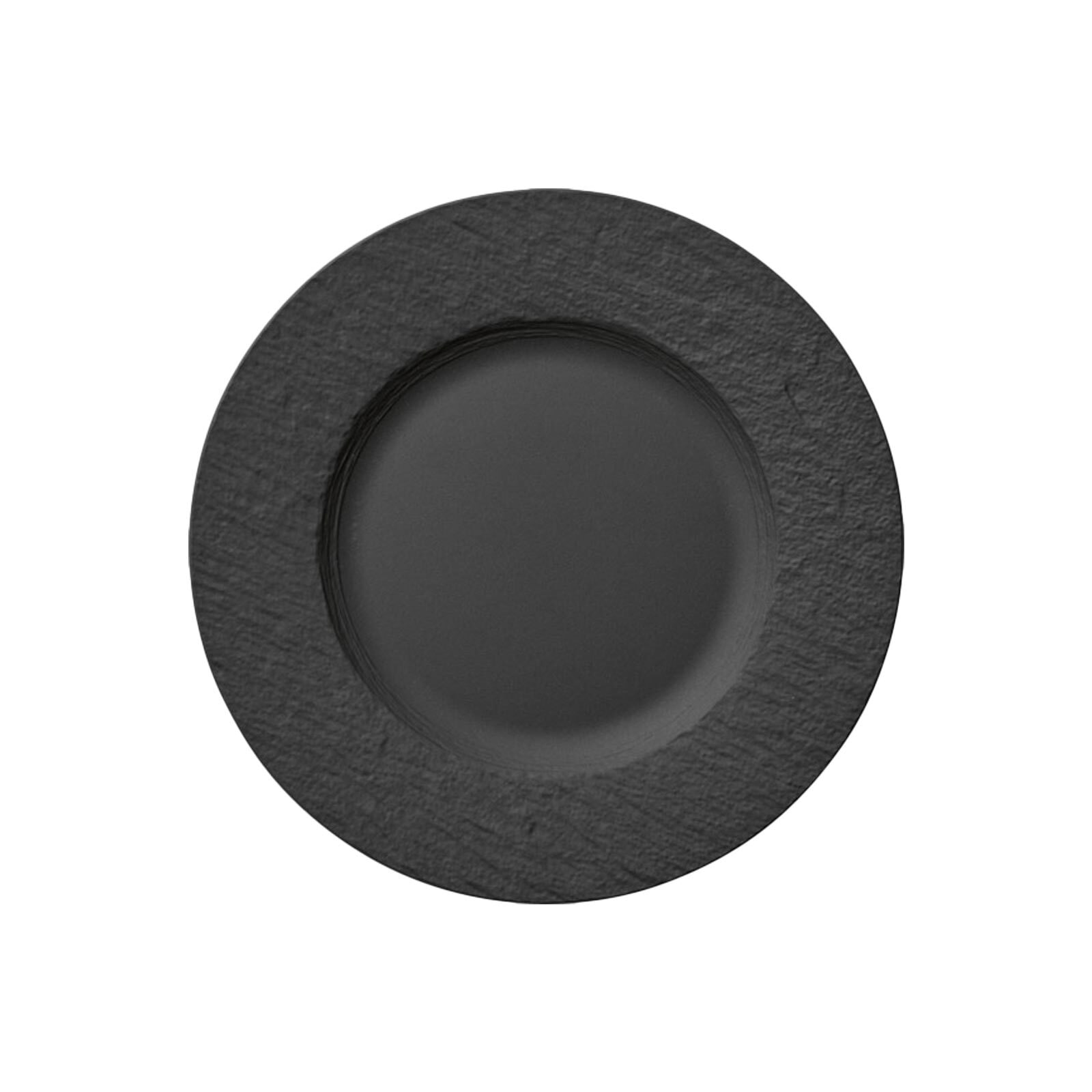 Villeroy & Boch Speiseteller »Speiseteller Manufacture Rock ø 27.0 cm 6er Set schwarz«