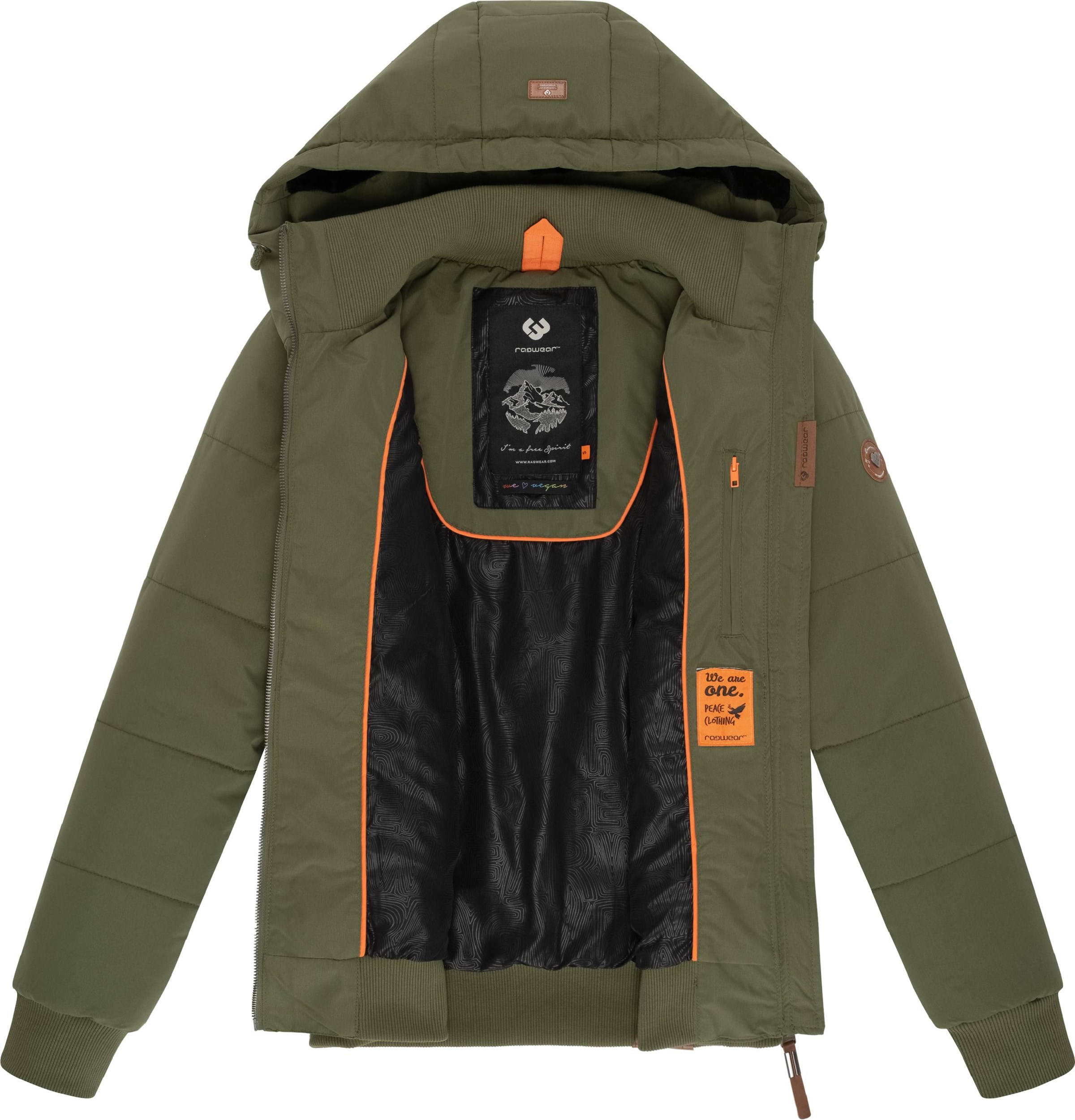 Ragwear Steppjacke »Winterjacke Nuggys Solid«