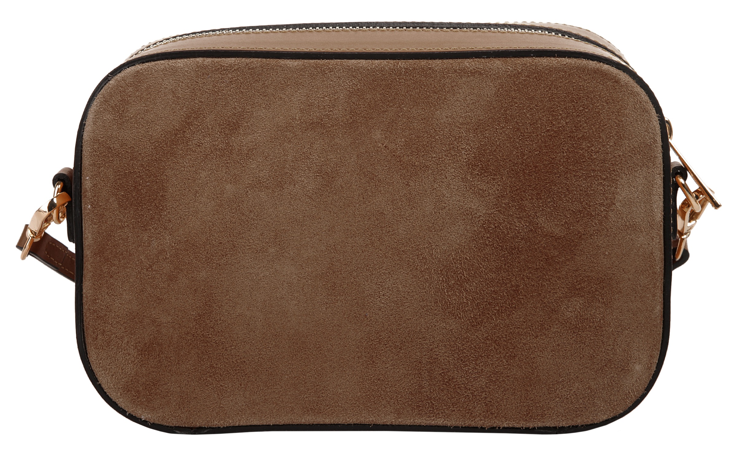 Cluty Umhängetasche, echt Leder, Made in Italy